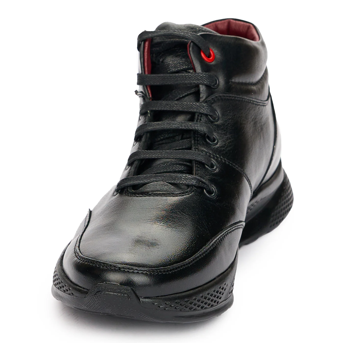 Ghete Barbati Piele Elegante Negre 7357 - Image 3