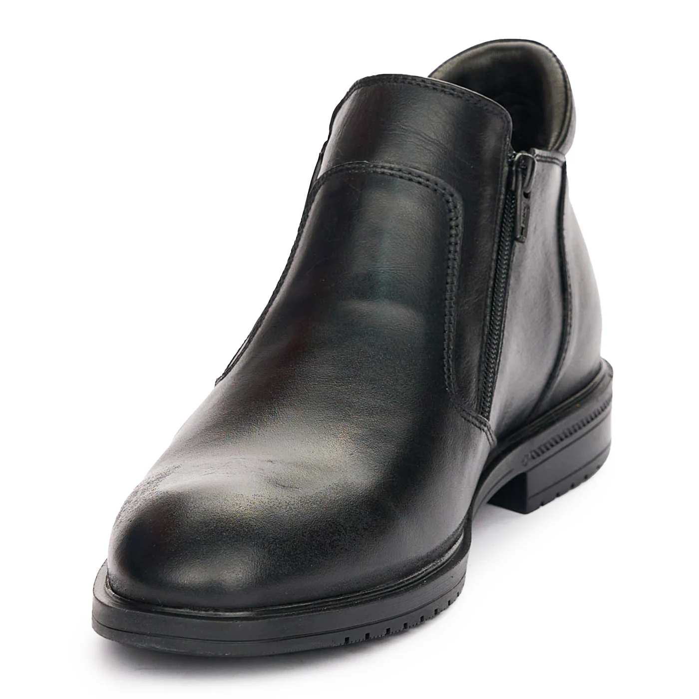 Ghete Barbati Piele Naturala Negre 7350 - Image 3