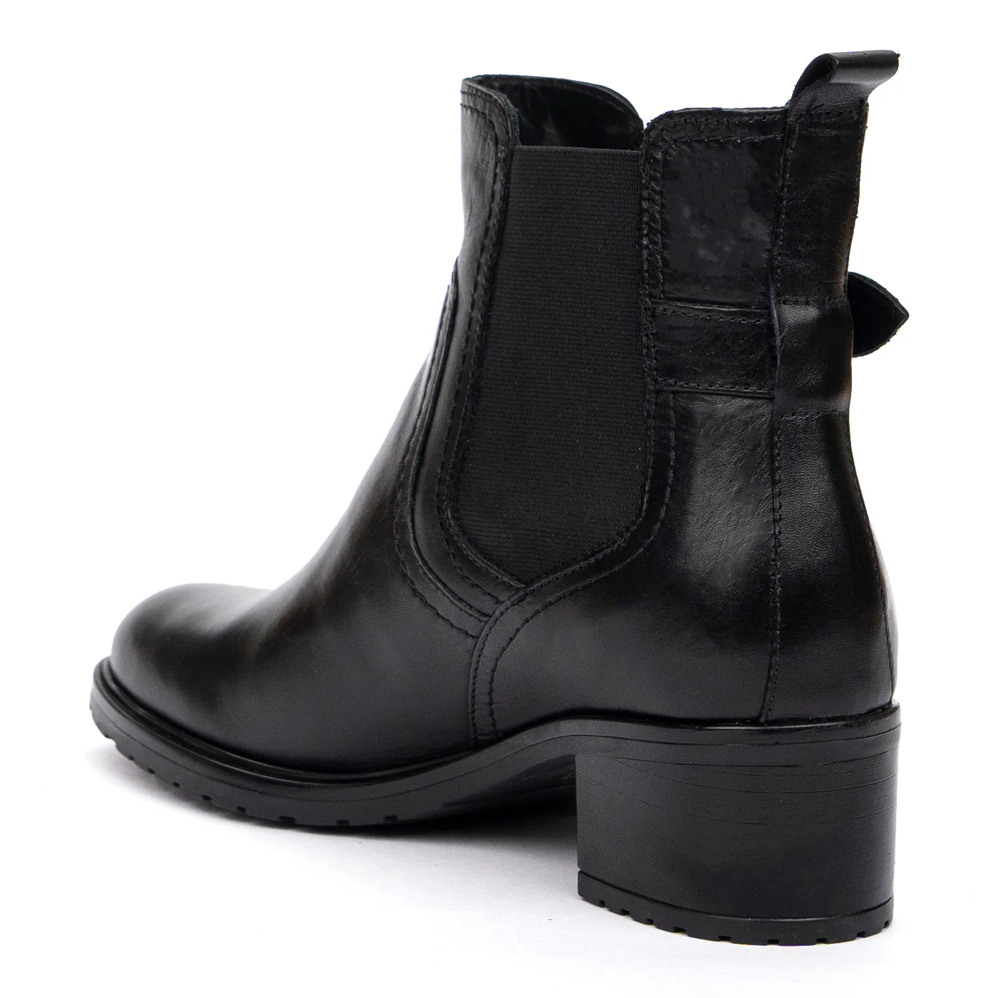Ghete Dama Casual cu Toc 4 Cm din Piele Naturala 8471 - Image 3