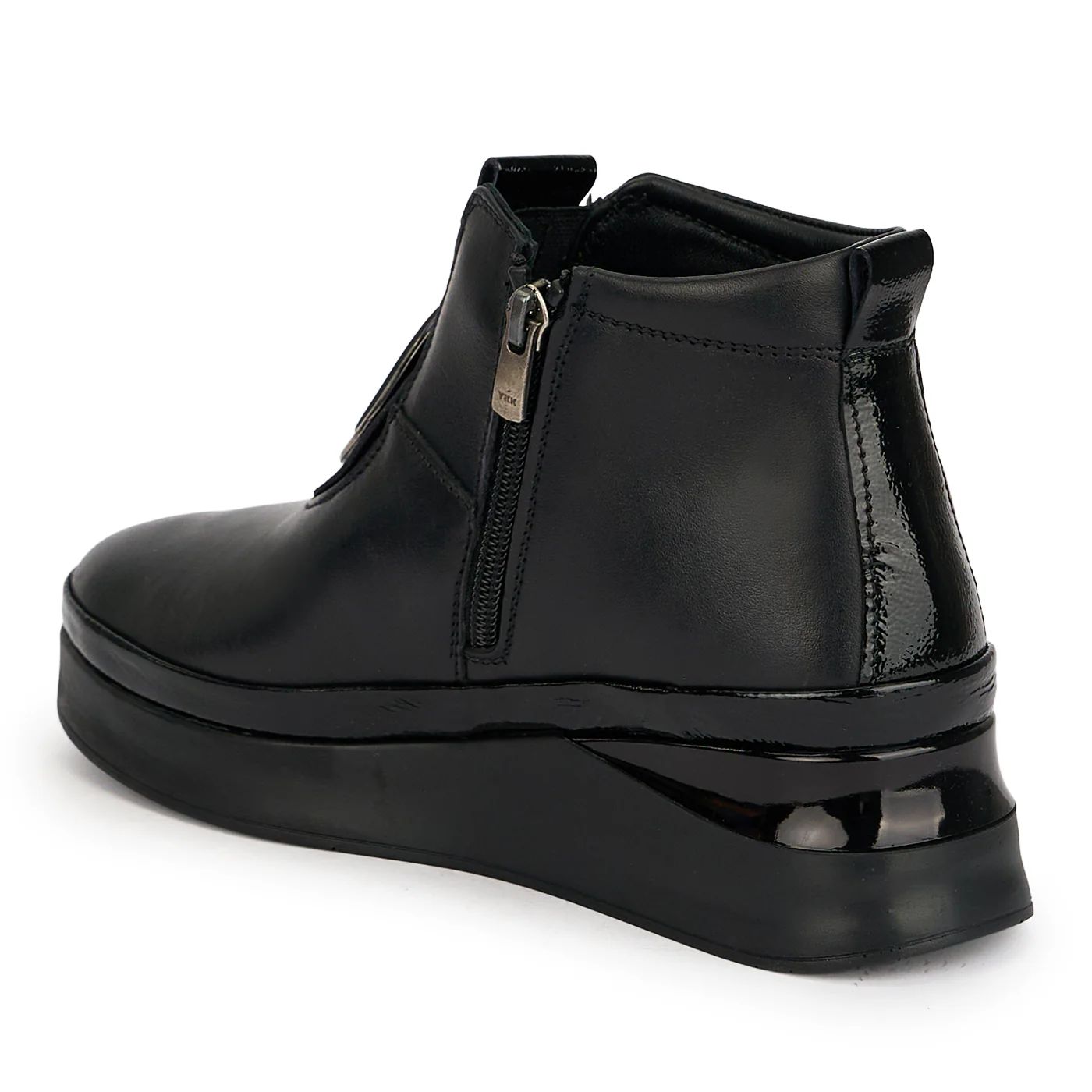 Botine dama din piele naturala neagra 19117 - Image 2
