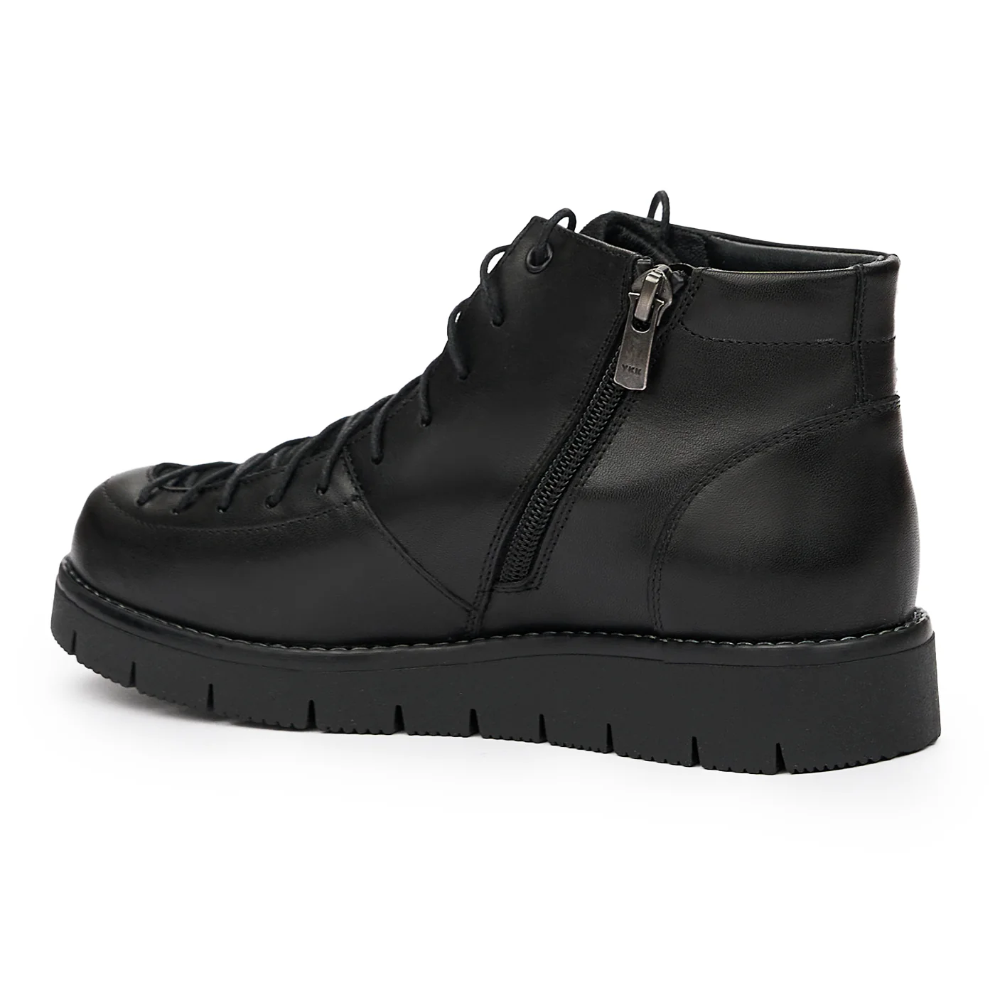 Ghete dama din piele naturala negru 8184 - Image 3