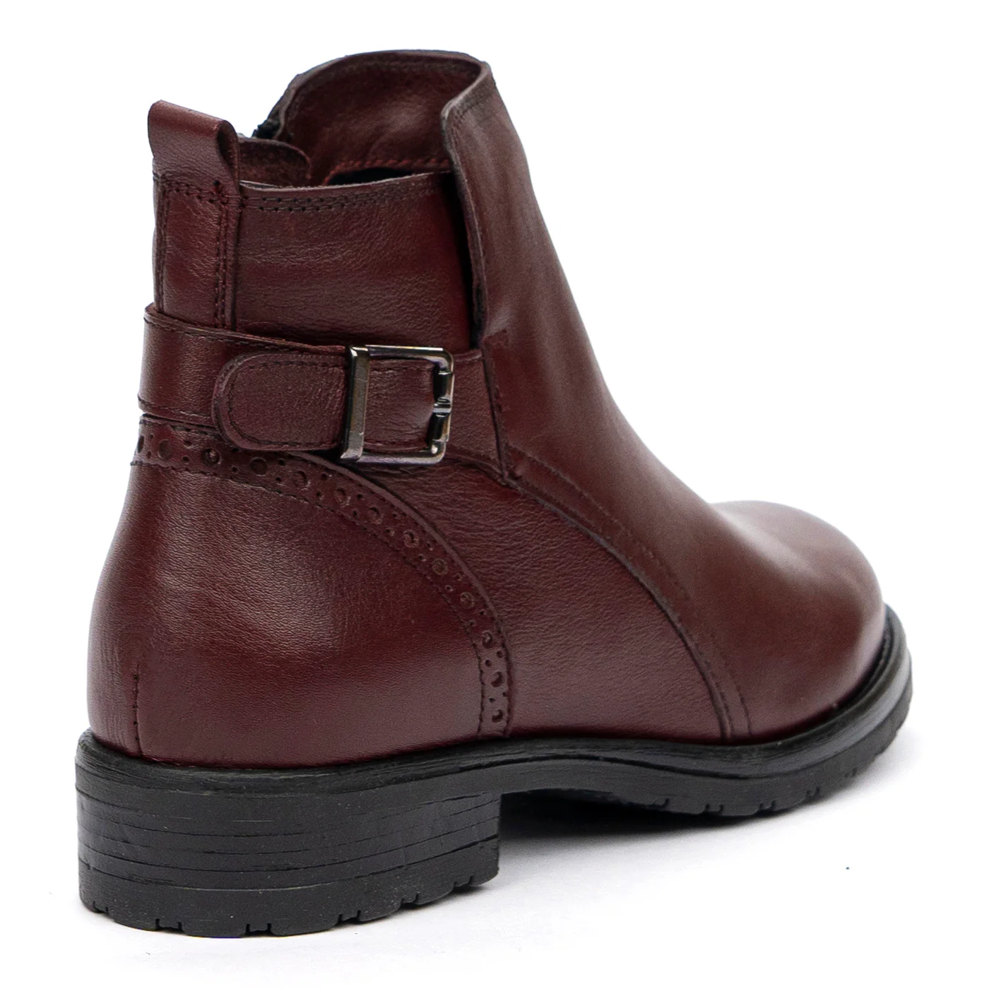 Ghete de Piele Dama cu Toc 3 Cm Casual 8483 - Image 2