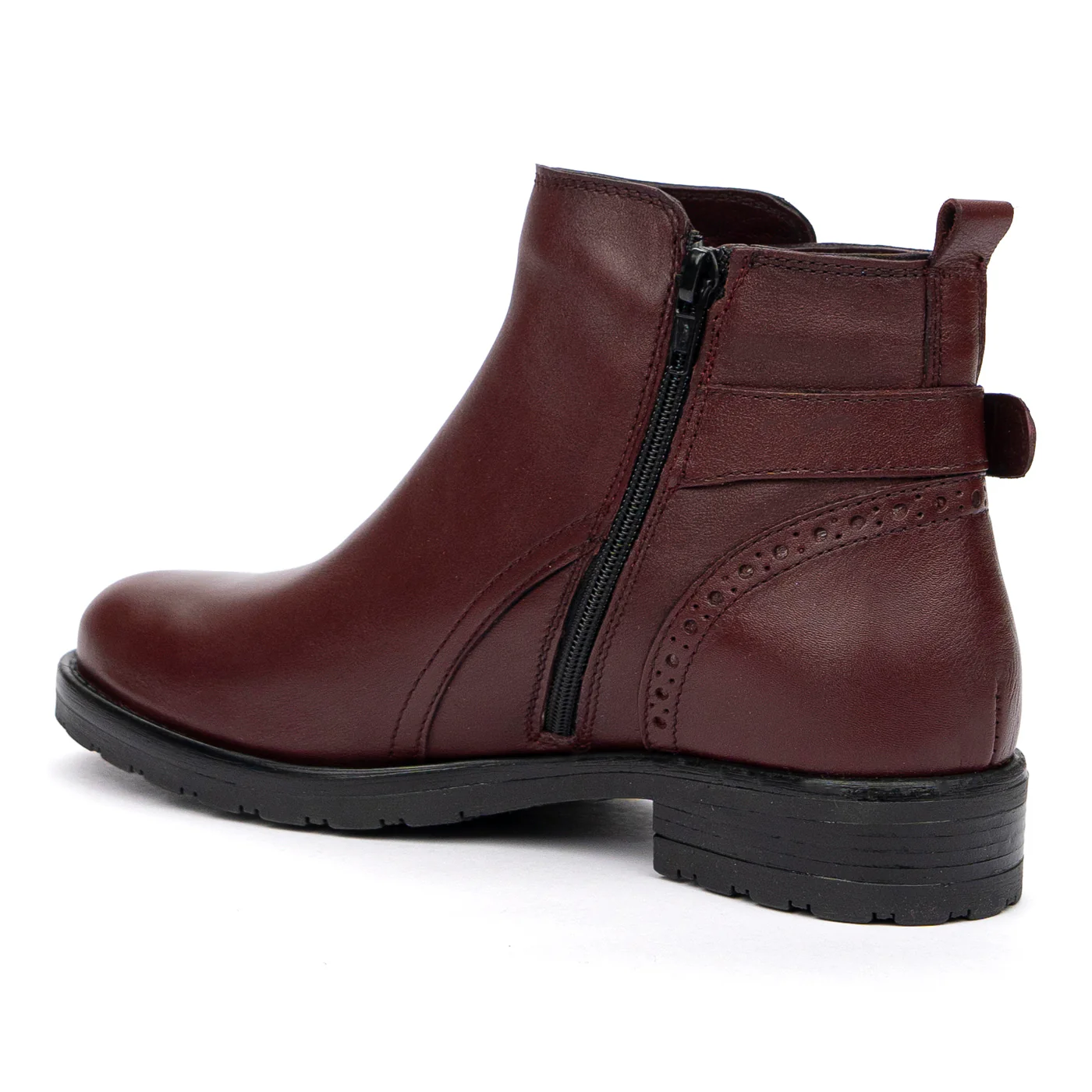 Ghete de Piele Dama cu Toc 3 Cm Casual 8483 - Image 3