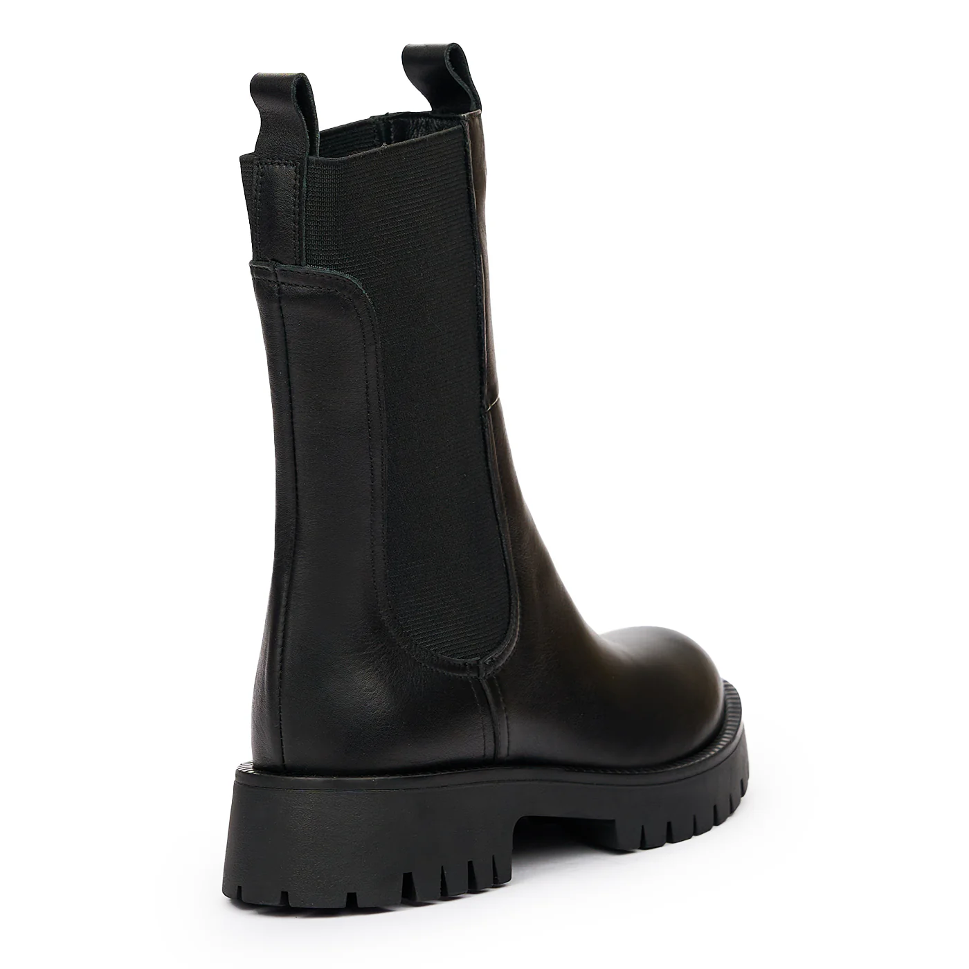 Ghete de Toamna Dama Piele Naturala Neagra (Toamna-Iarna) 8224 - Image 2