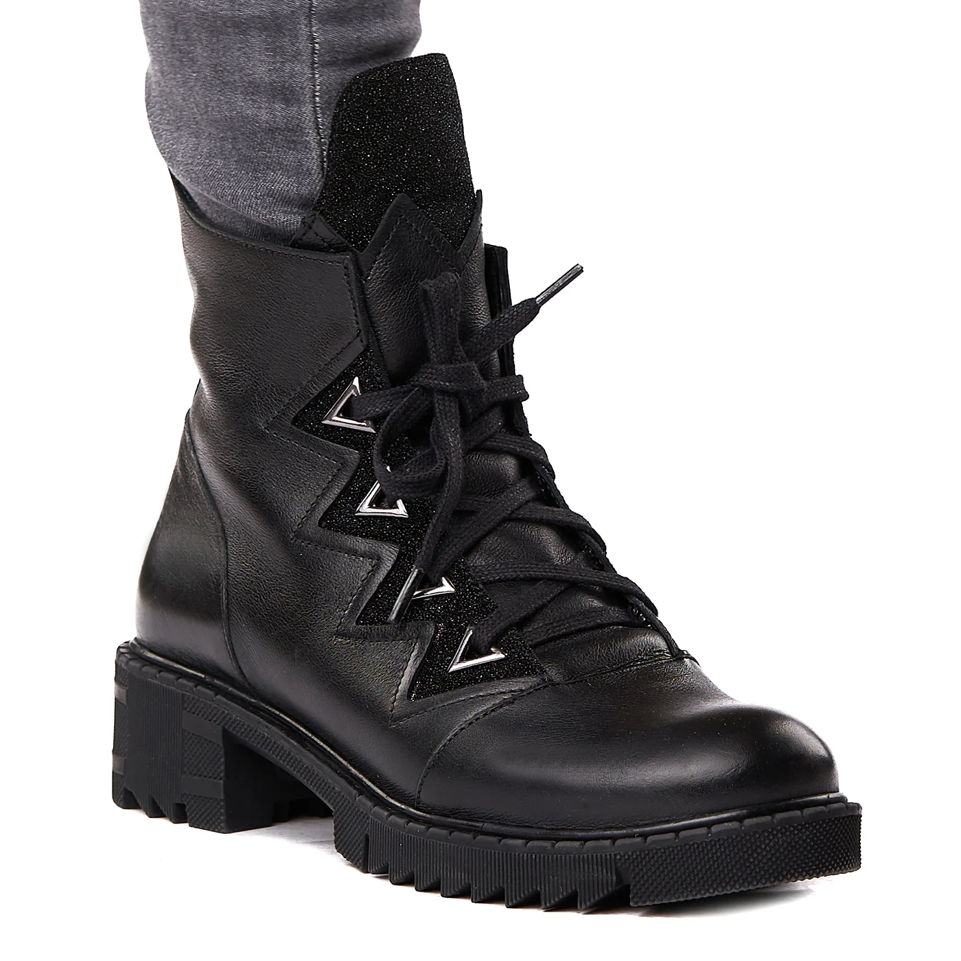 Ghete din piele naturala 3562 - Image 2