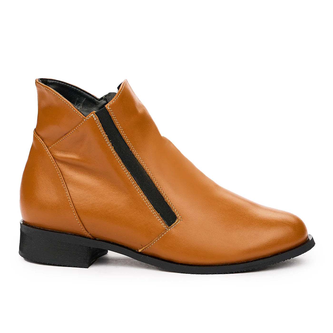 Ghete din piele naturala maro 6517