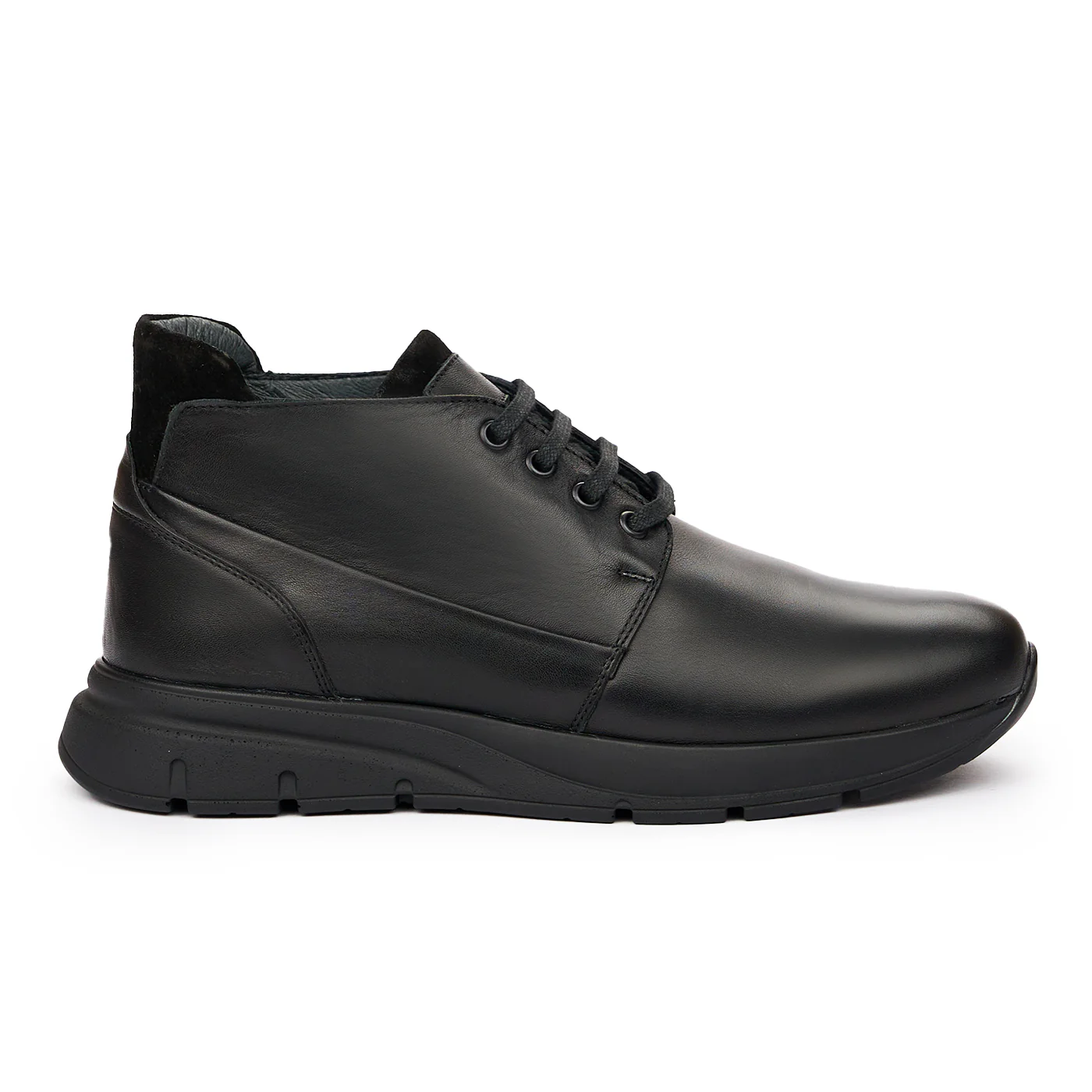 Ghete din Piele Naturala negre 7143