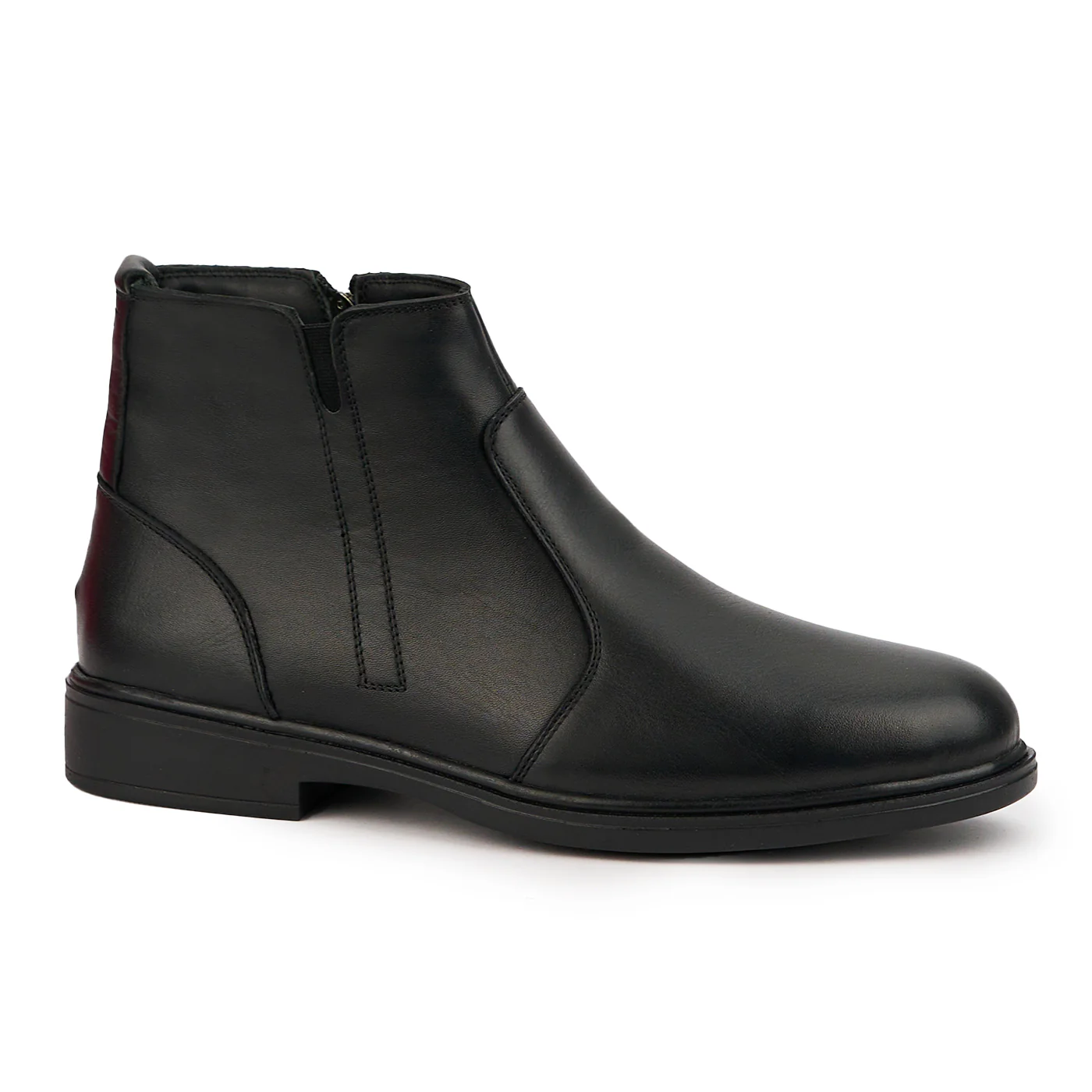 Ghete din Piele Naturala neagra 7108