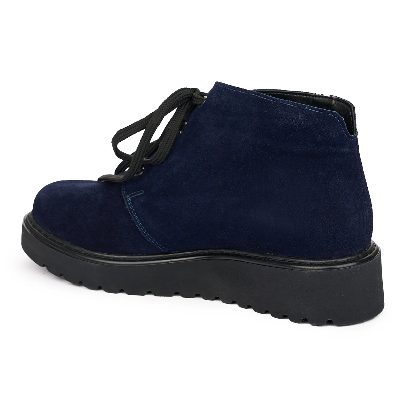 Ghete Moderne Dama Piele Naturala Casual Bleumarin 12135 - Image 2