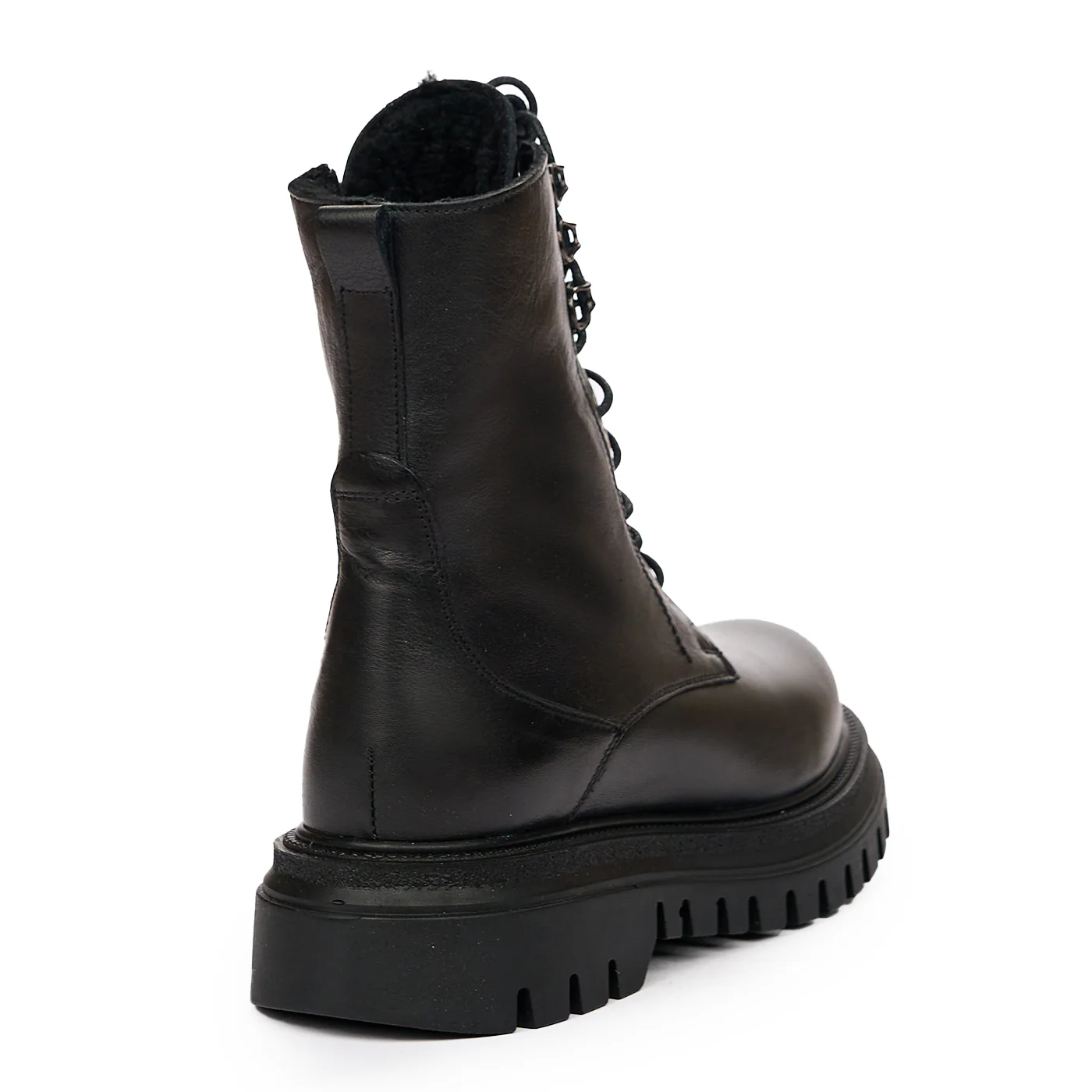 Ghete Negre Piele Dama 8279 - Image 2