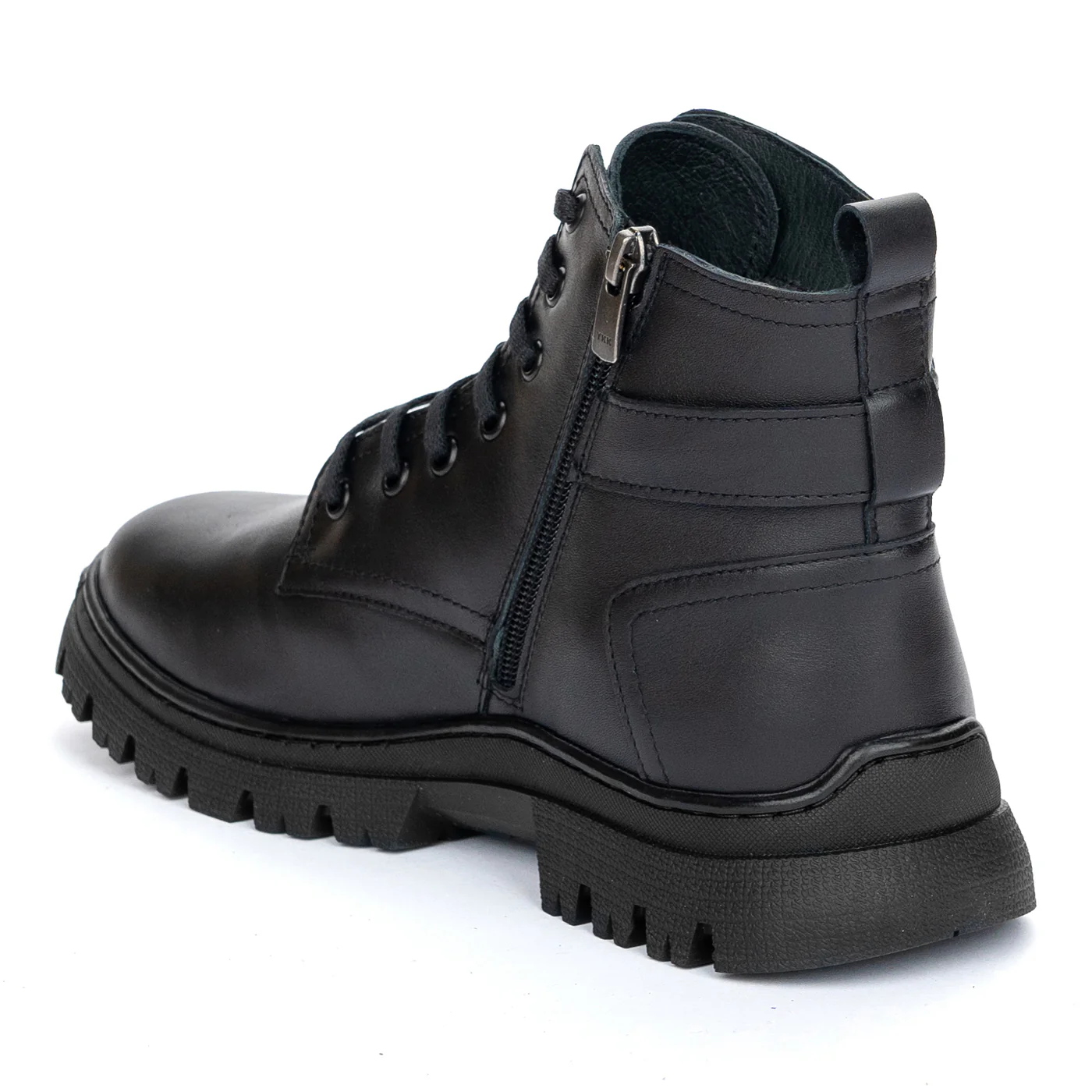 Ghete Piele Barbati Iarna Negre 7363 - Image 2