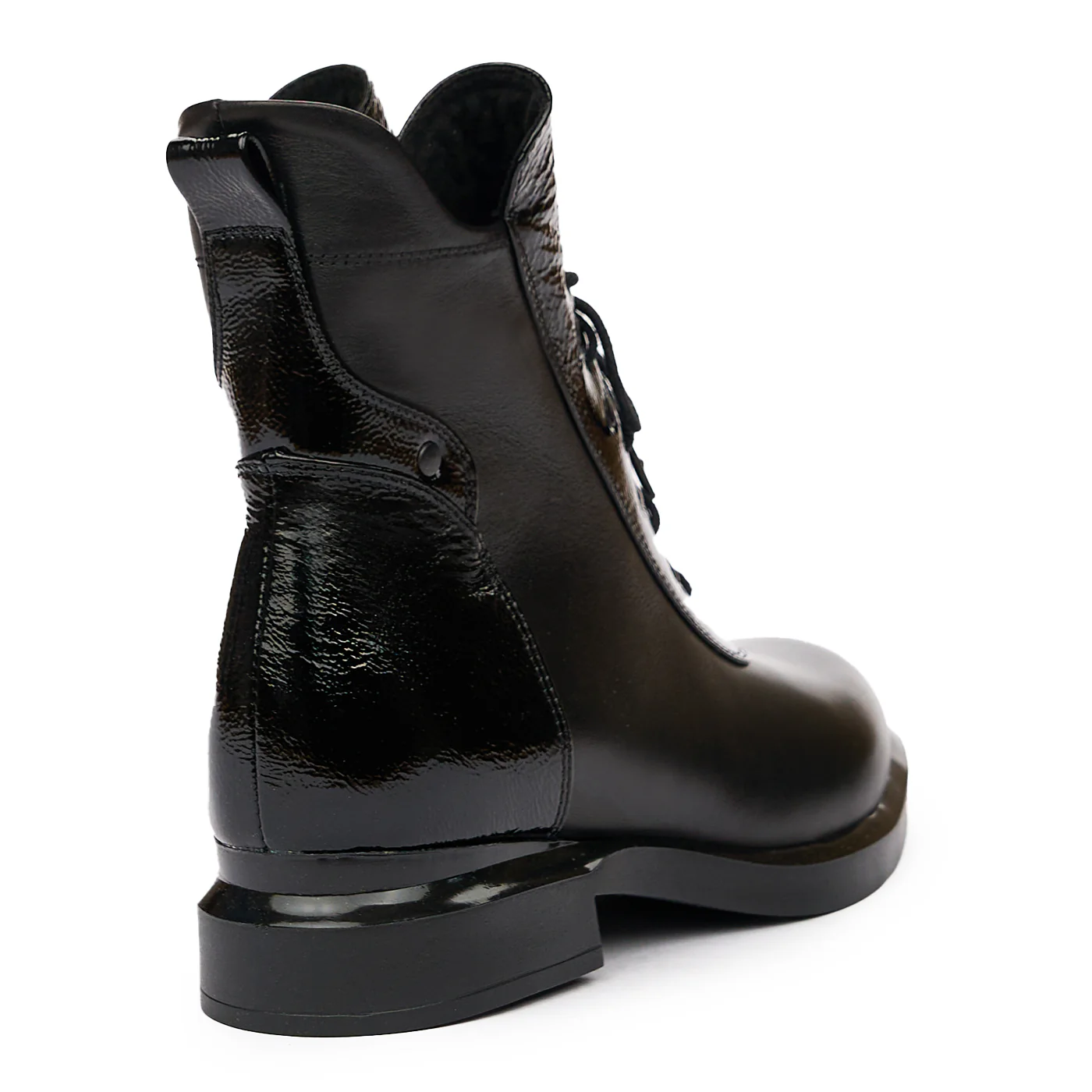 Ghete Piele Dama Toamna - Iarna Negre 8228 - Image 2