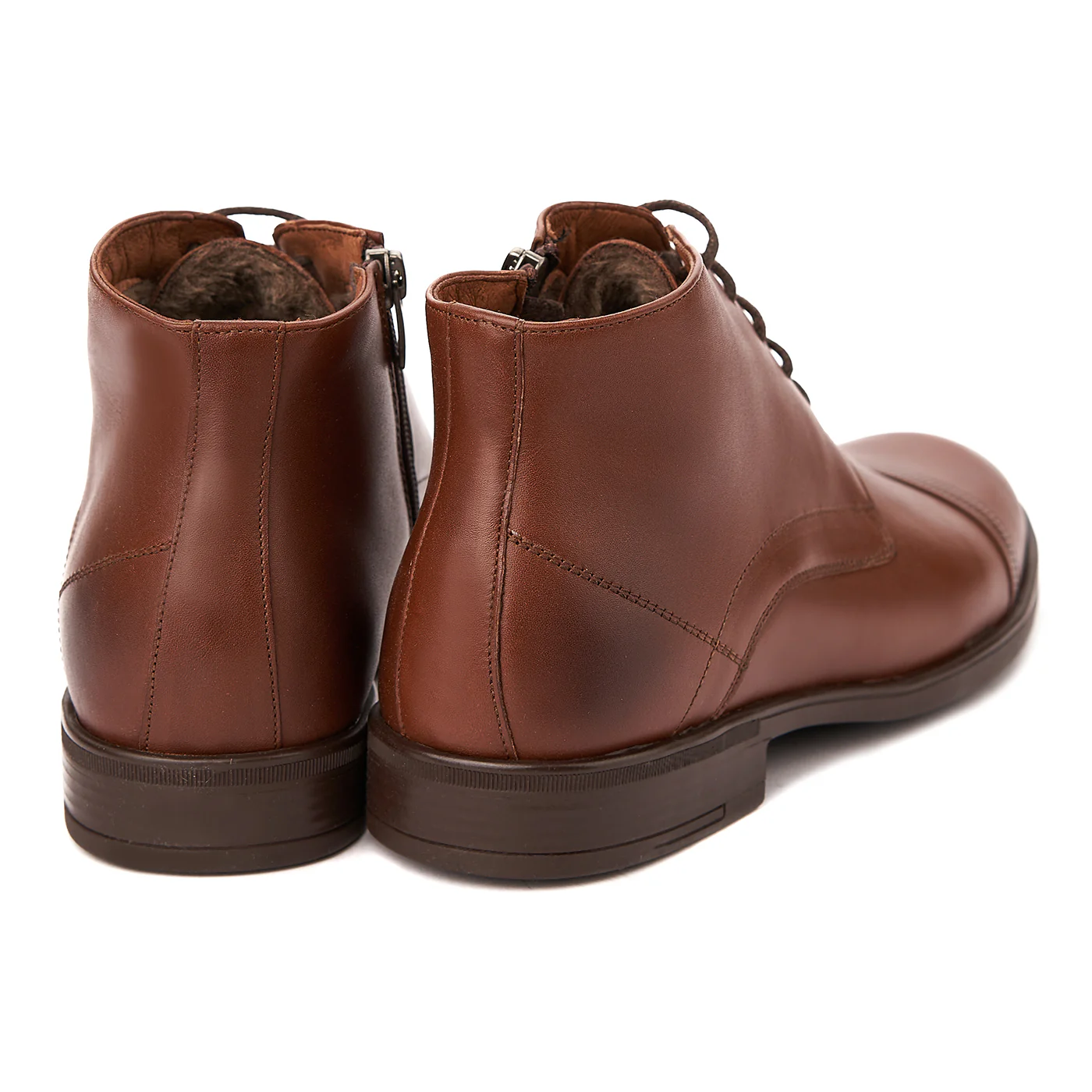 Ghete Piele Elegante Barbati 1085 - Image 3