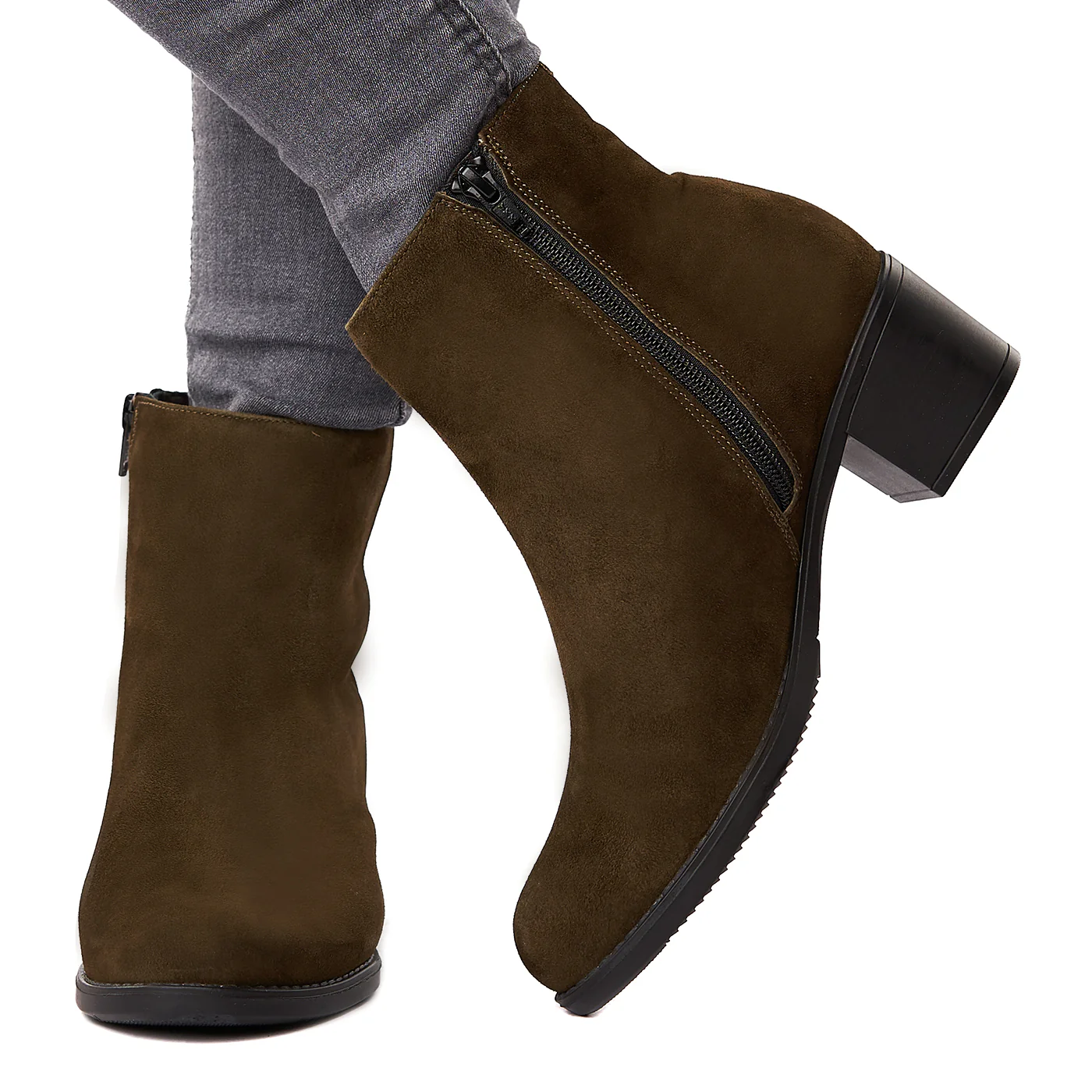 Ghete Piele Naturala 6088 - Image 3