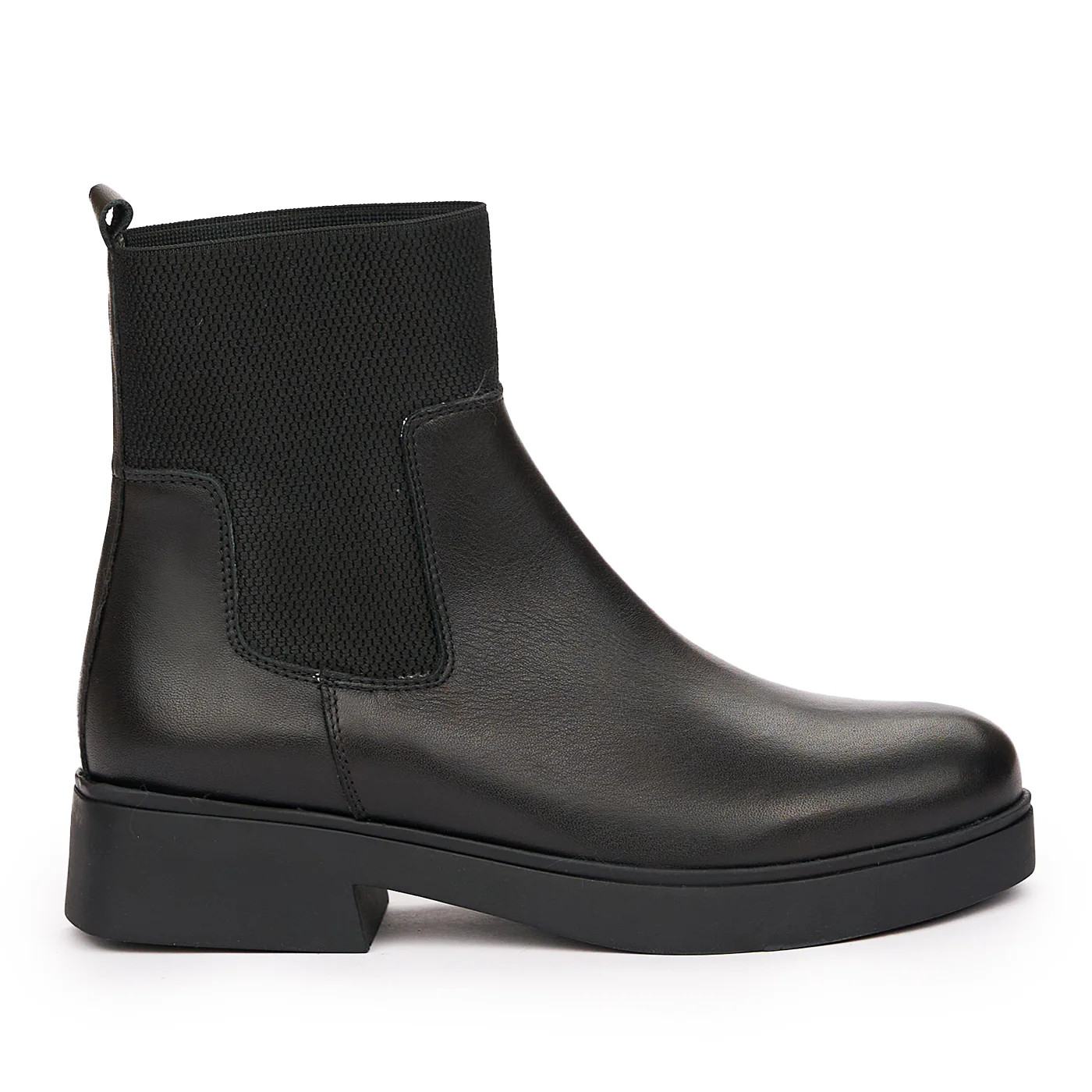 Ghete Piele Naturala neagra 3943