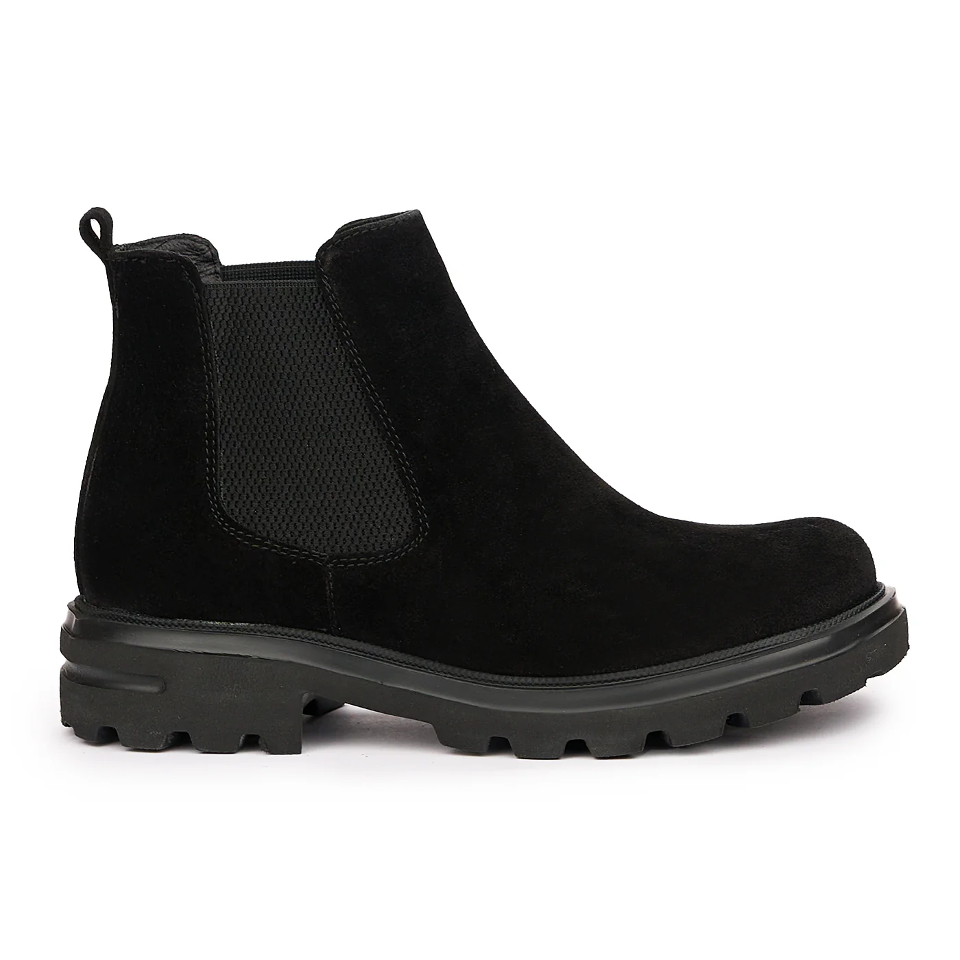 Ghete Piele Naturala neagra 3944