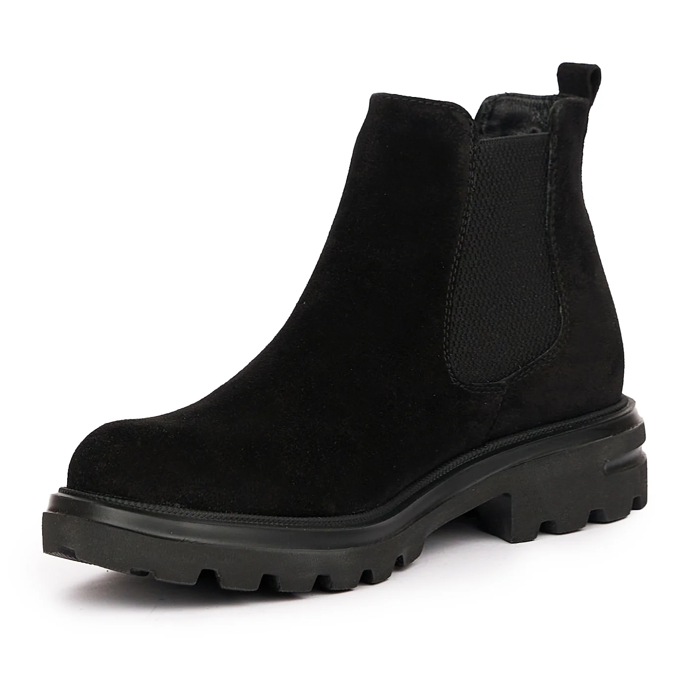 Ghete Piele Naturala neagra 3944 - Image 4