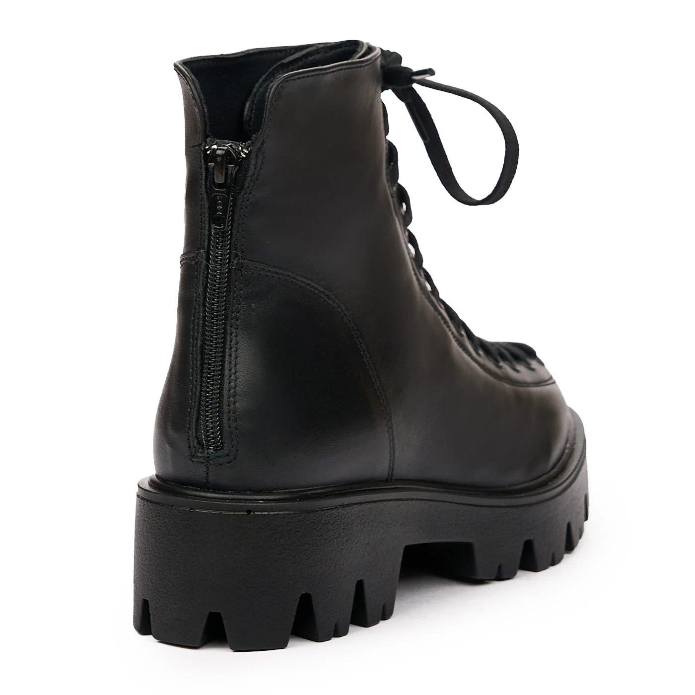 Ghete Piele Naturala neagra 8234 - Image 2