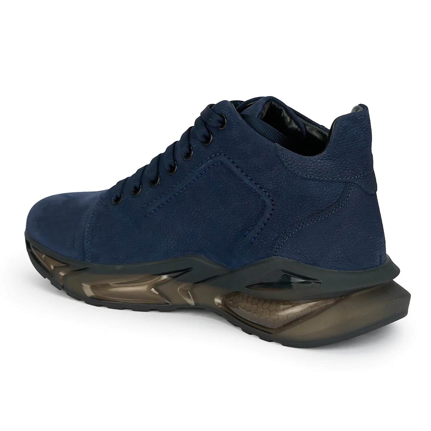 Ghete sport barbati din piele naturala bleumarin 20024 - Image 2