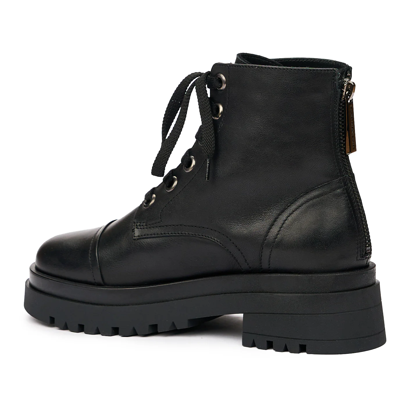 Ghete Toamna Dama Piele Naturala Neagra (Toamna-Iarna) 8210 - Image 3