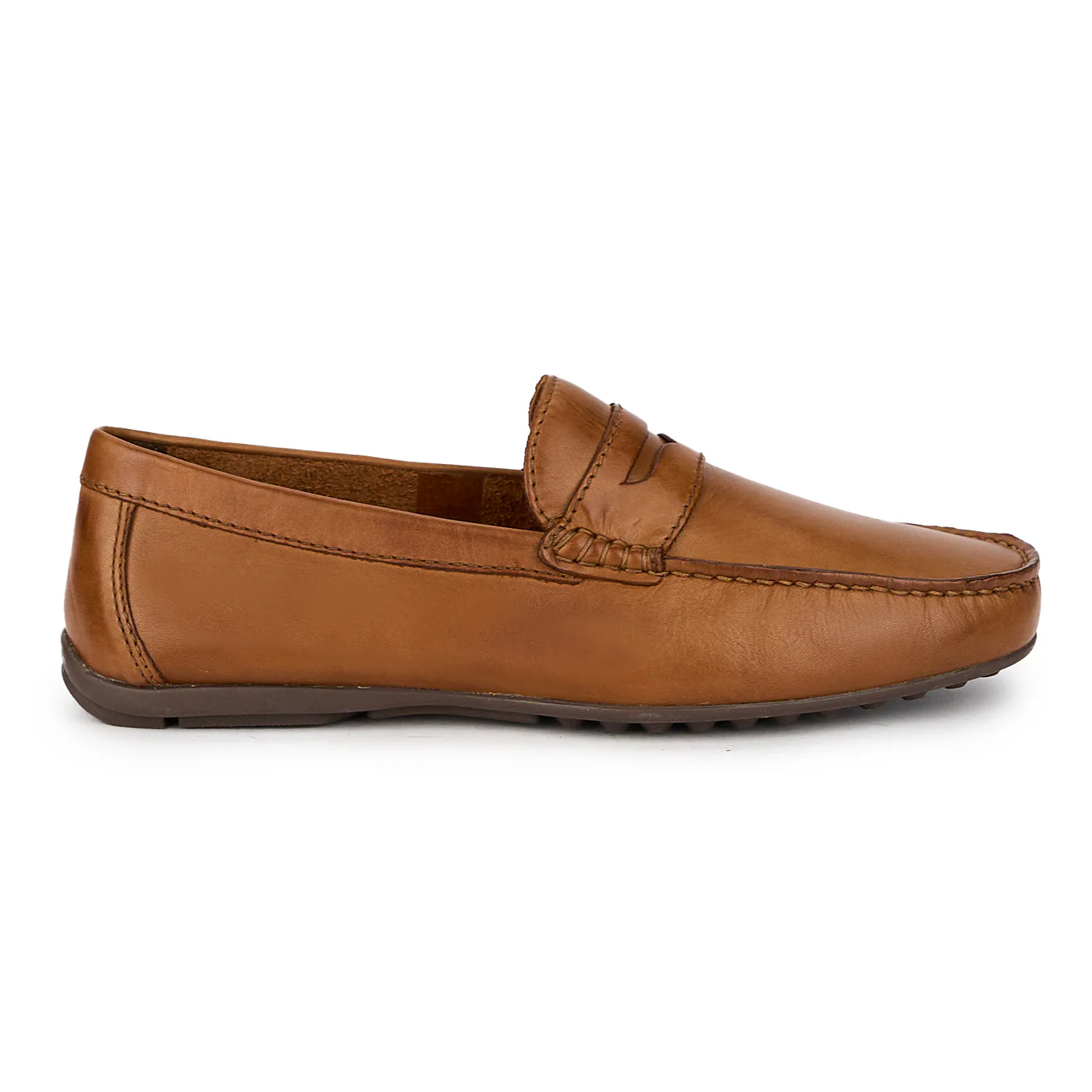 Mocasini barbati din piele naturala maro 7737