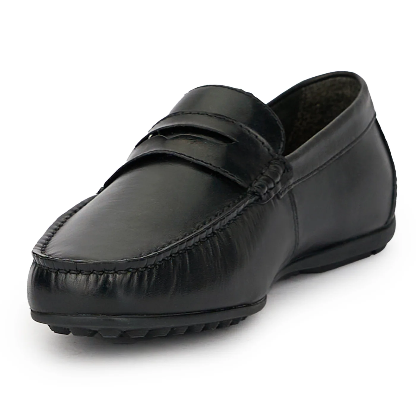 Mocasini barbati din piele naturala neagra 7739 - Image 3