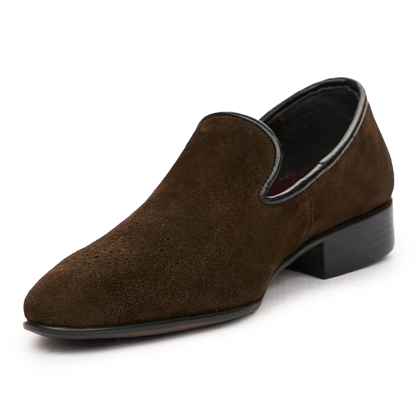 Mocasini eleganti din piele naturala maro 7186 - Image 4
