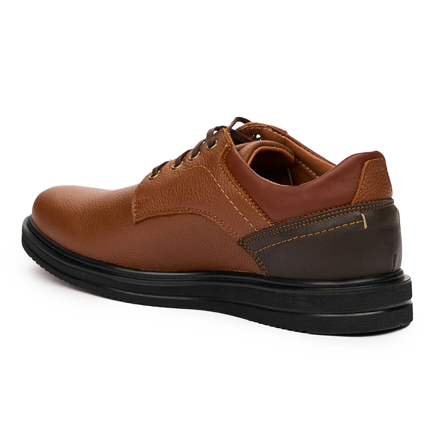 Pantofi barbatesti din piele naturala maro 7225 - Image 3