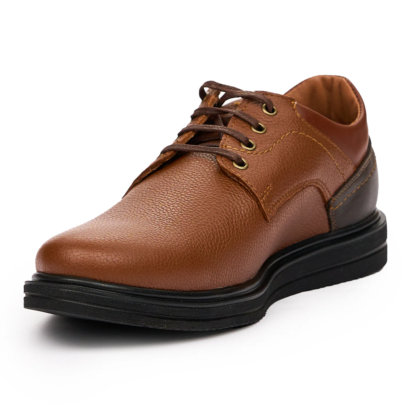 Pantofi barbatesti din piele naturala maro 7225 - Image 4