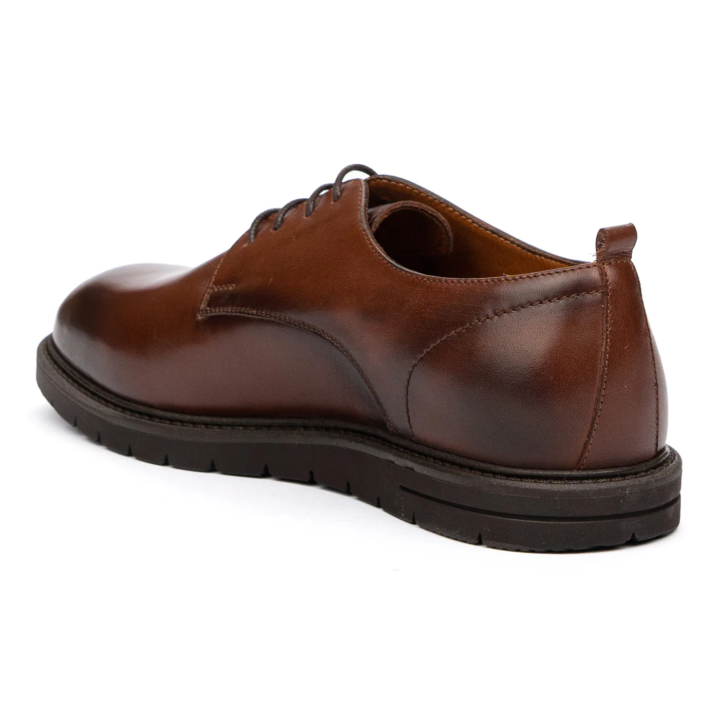 Pantofi barbatesti din piele naturala maro 7233 - Image 3