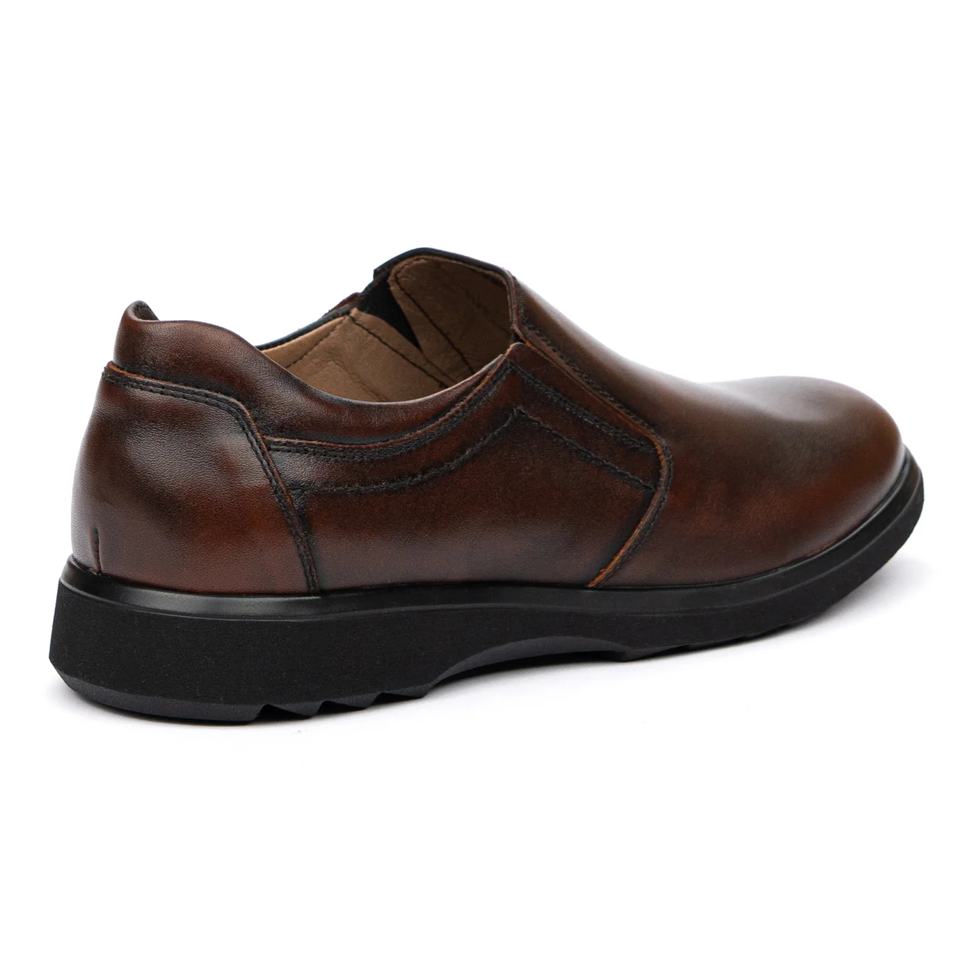 Pantofi barbatesti din piele naturala maro 7235 - Image 2