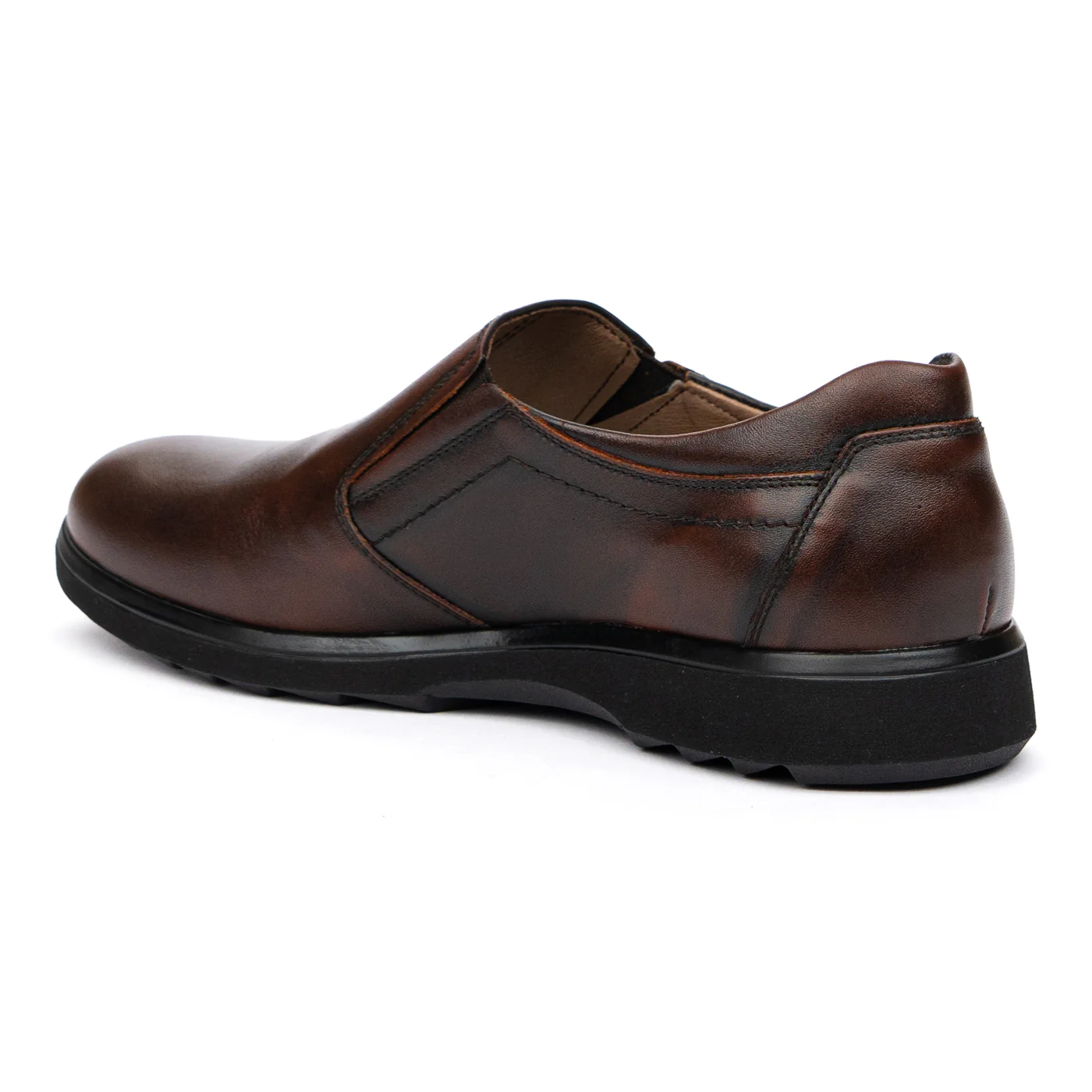 Pantofi barbatesti din piele naturala maro 7235 - Image 3