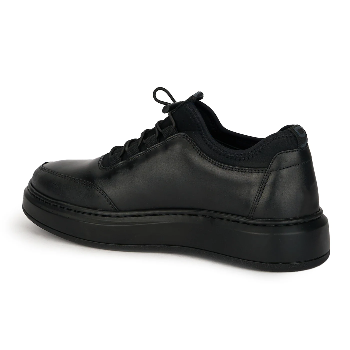 Pantofi barbatesti din piele naturala neagra 7832 - Image 2