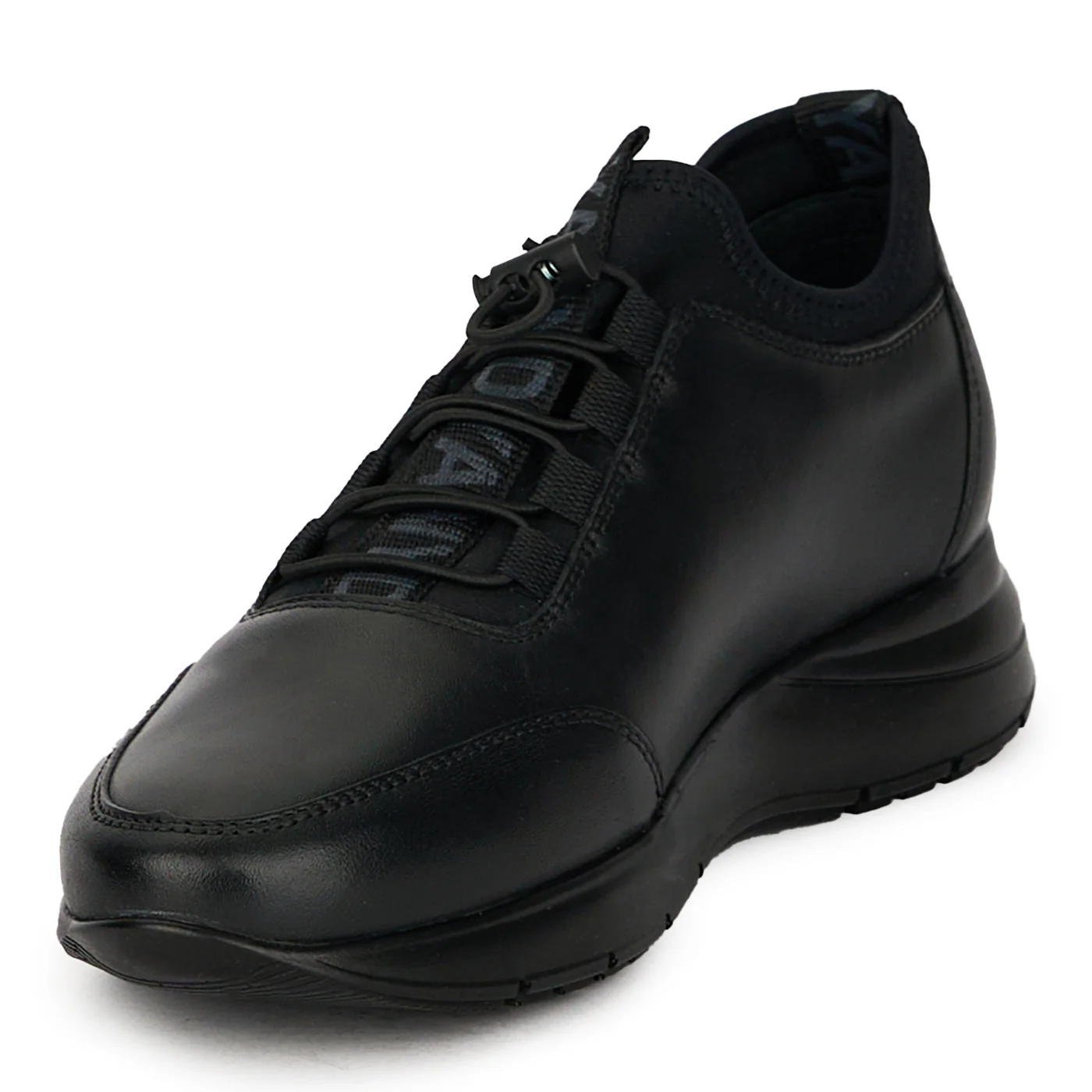 Pantofi barbatesti din piele naturala neagra 7833 - Image 3