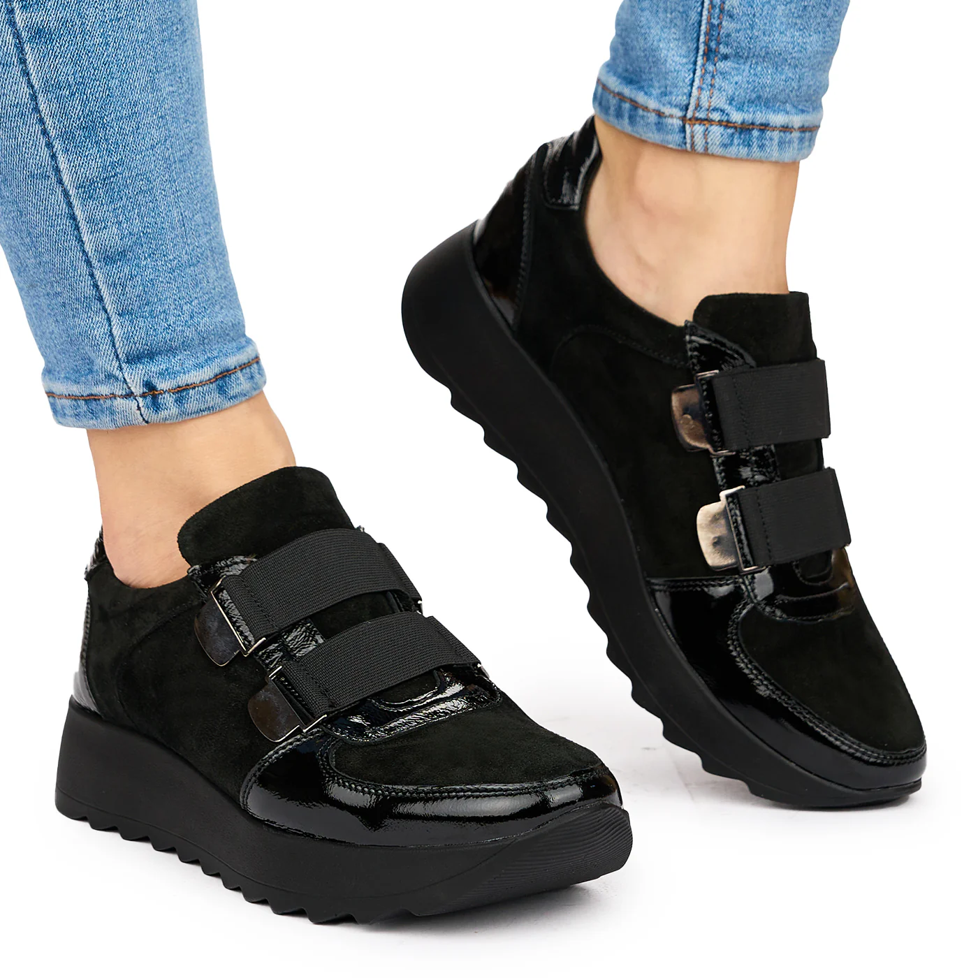Pantofi casual din piele naturala 8073 - Image 2