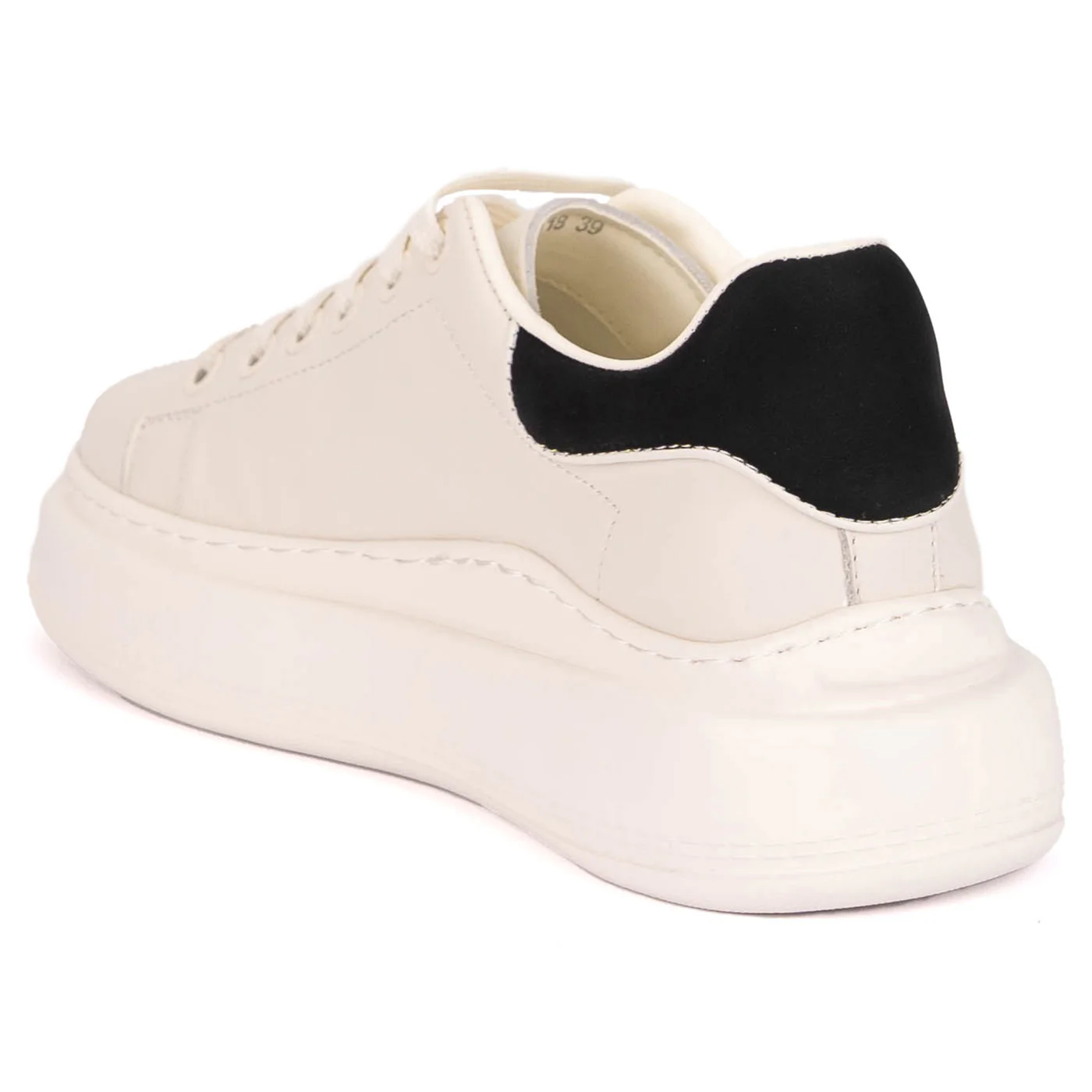 Pantofi barbati casual din piele naturala alba 7921 - Image 2