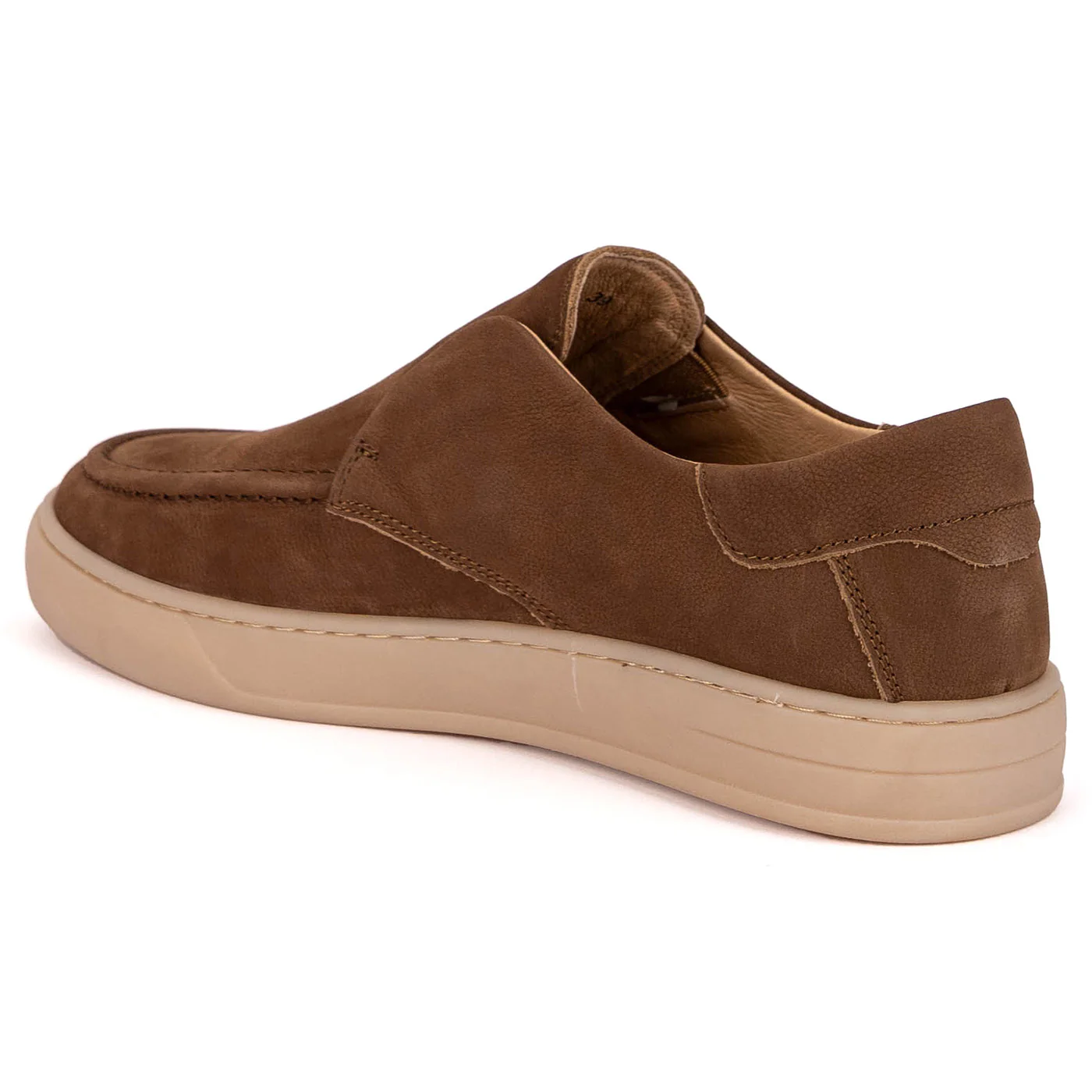 Pantofi barbati casual din piele naturala maro 7938 - Image 2