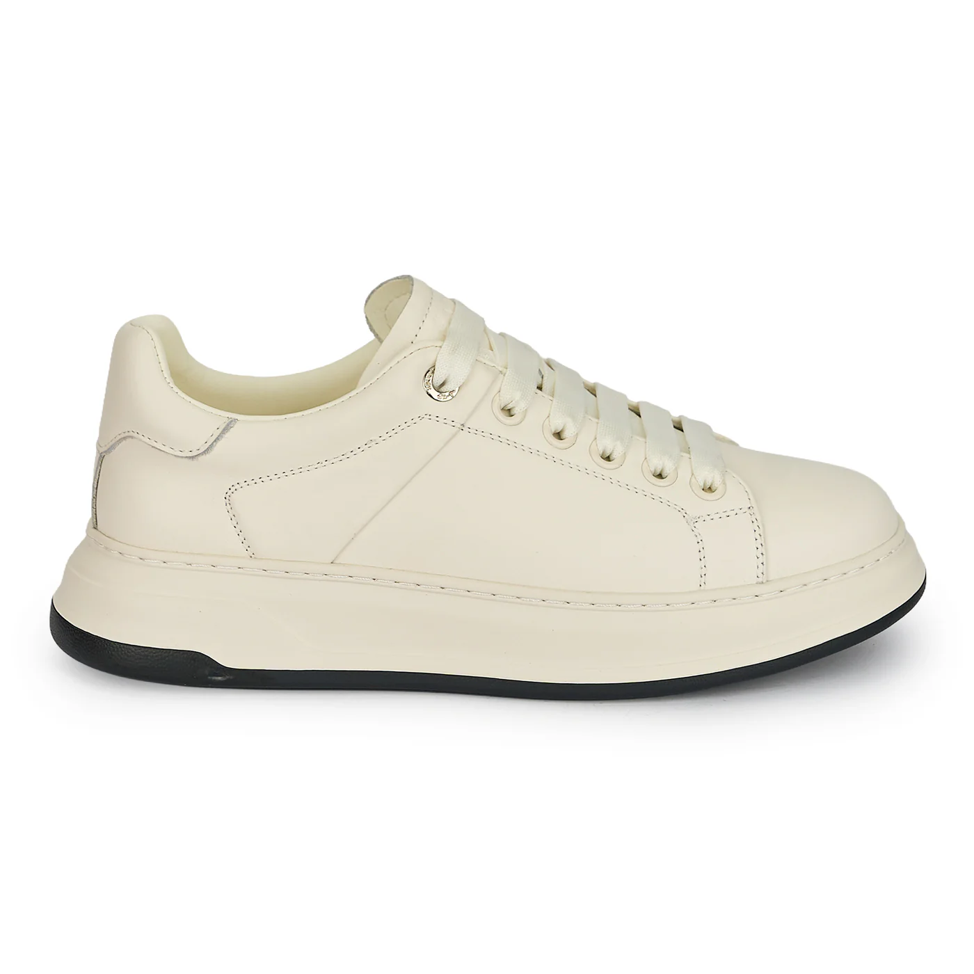 Pantofi barbati din piele naturala alba 20049
