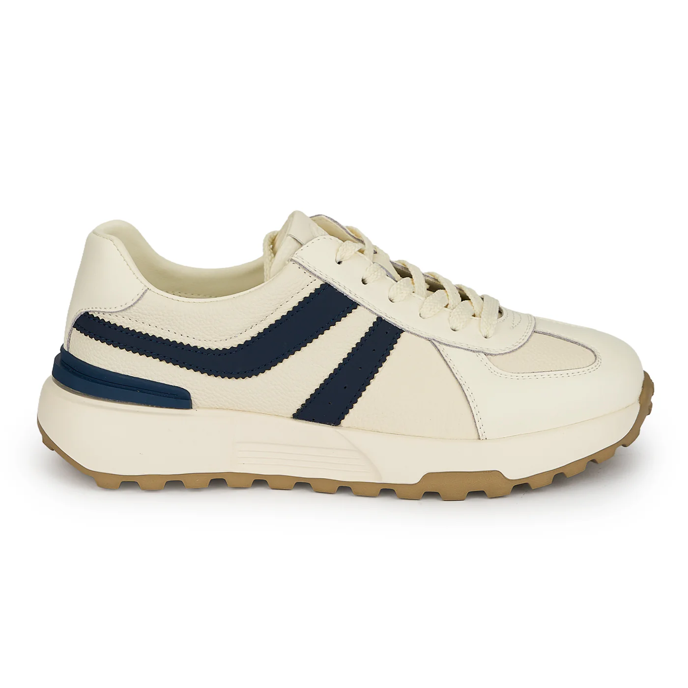 Pantofi barbati din piele naturala alba 20056