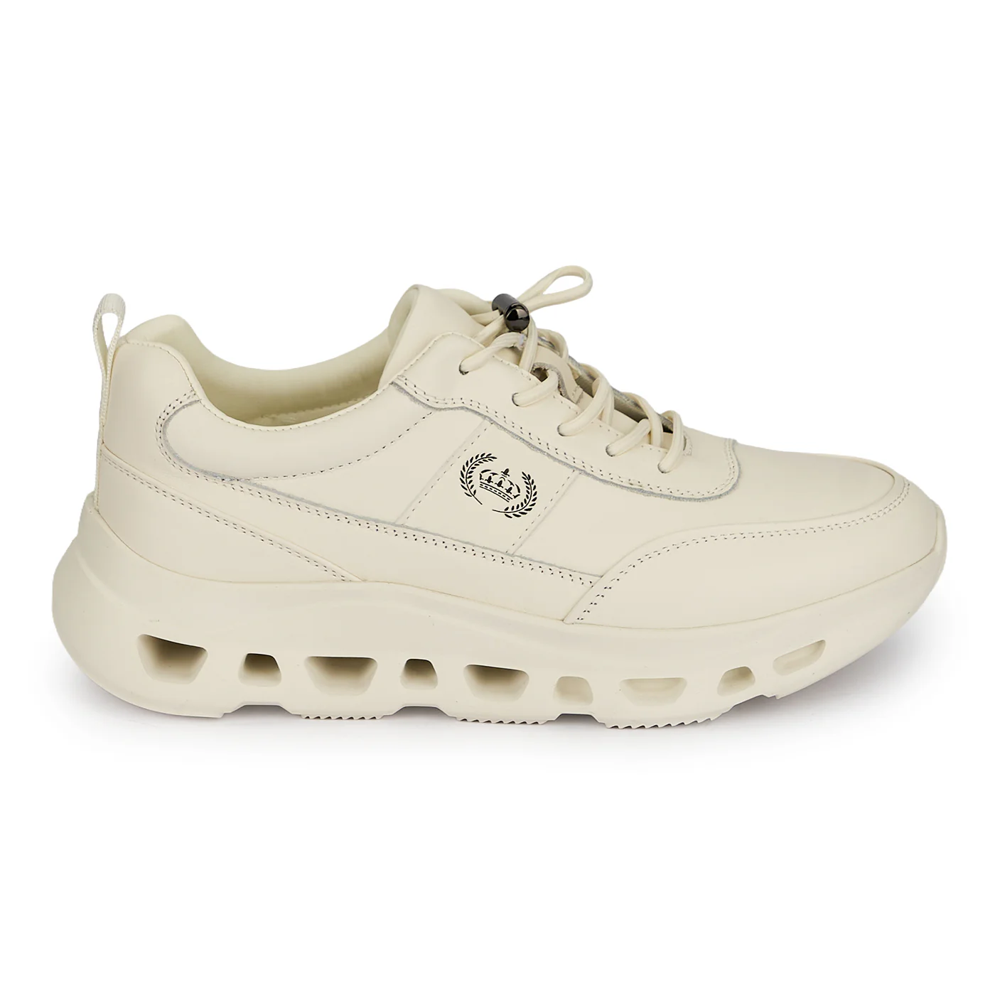 Pantofi barbati din piele naturala alba 20058