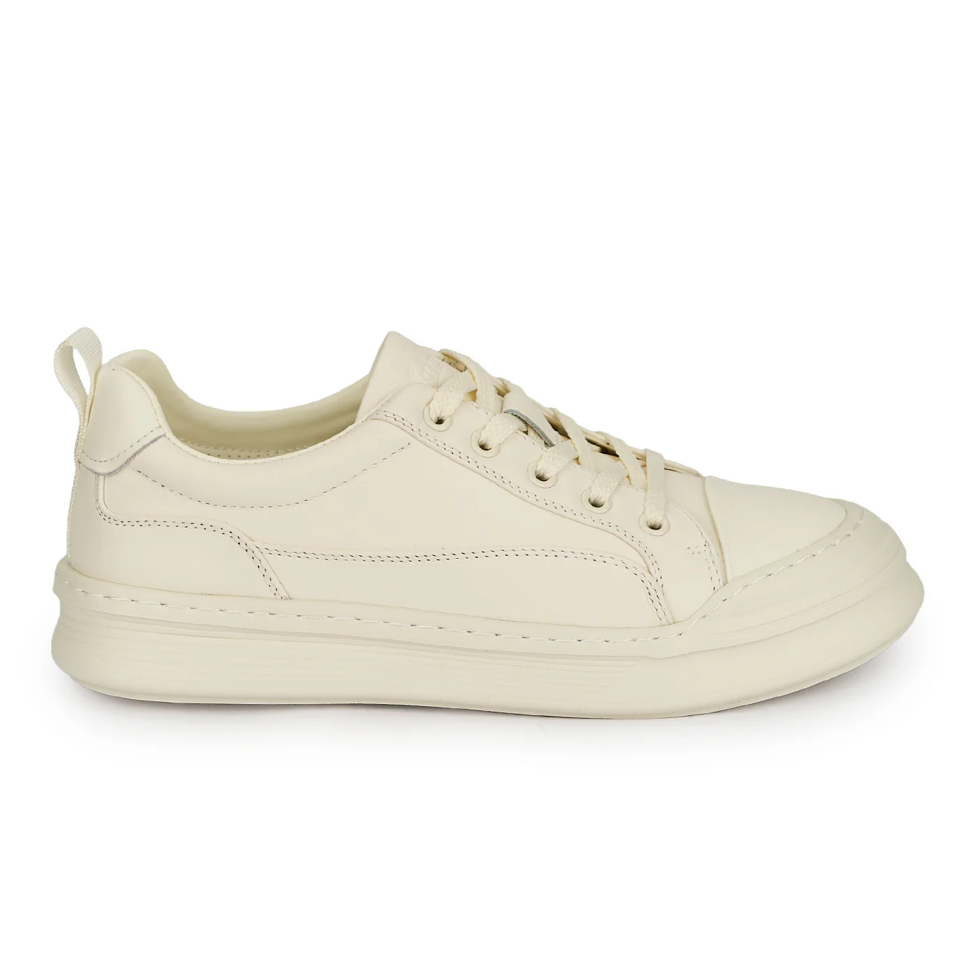 Pantofi barbati din piele naturala alba 20069