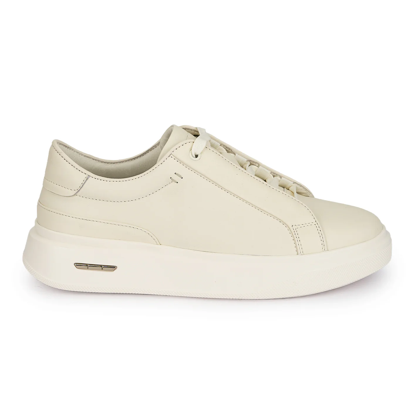 Pantofi barbati din piele naturala alba 20154