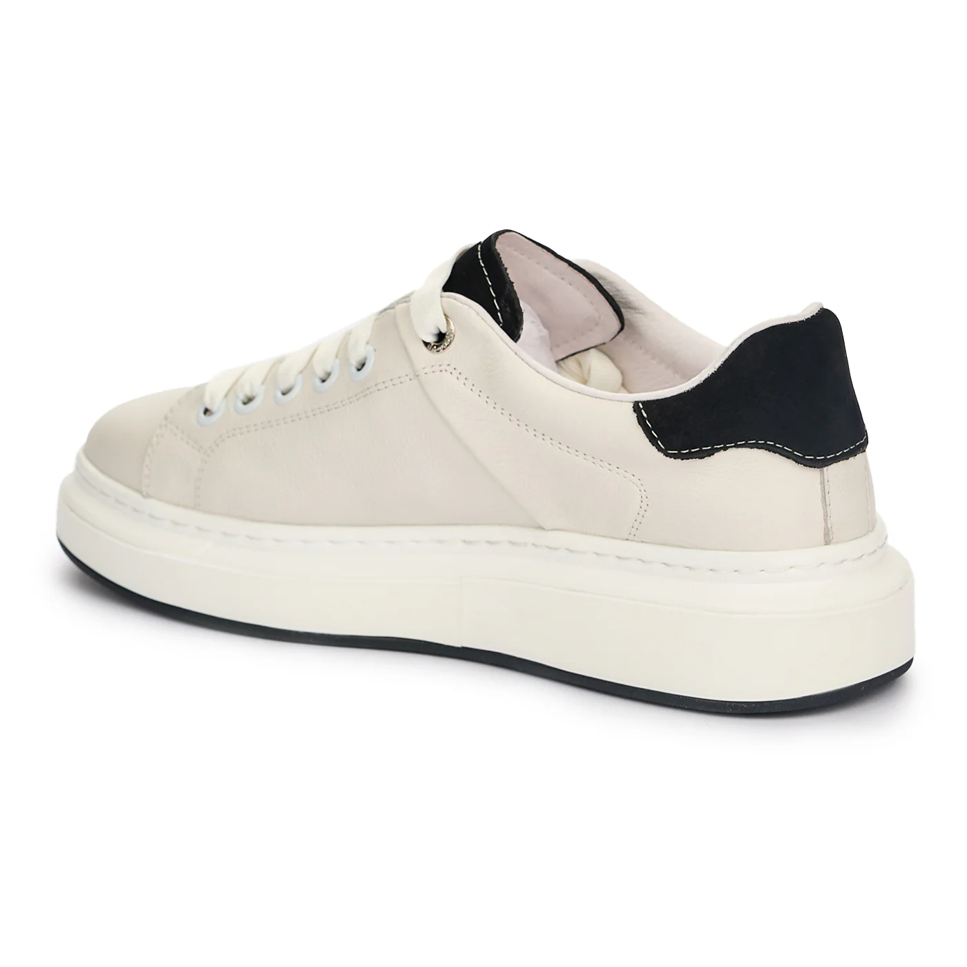 Pantofi barbati din piele naturala alba 7452 - Image 2