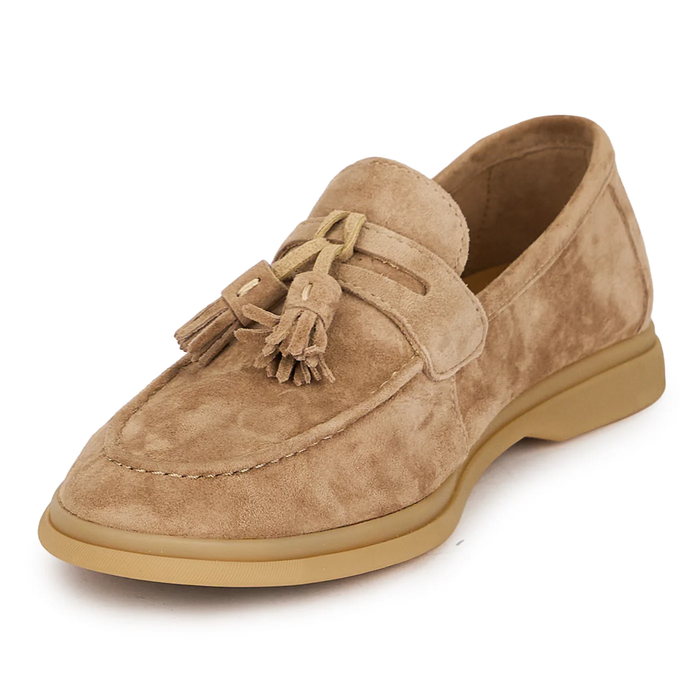 Pantofi barbati din piele naturala bej 20156 - Image 3