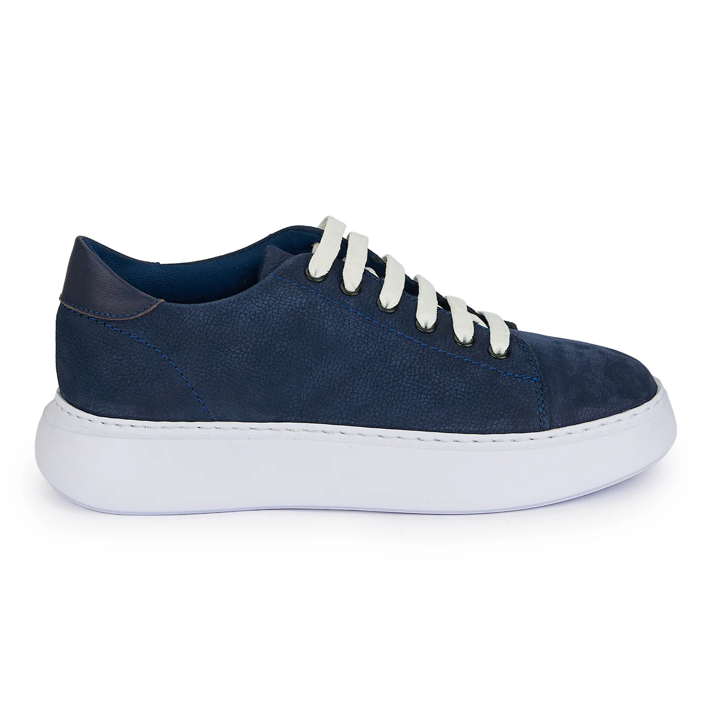Pantofi barbati din piele naturala bleumarin 20084