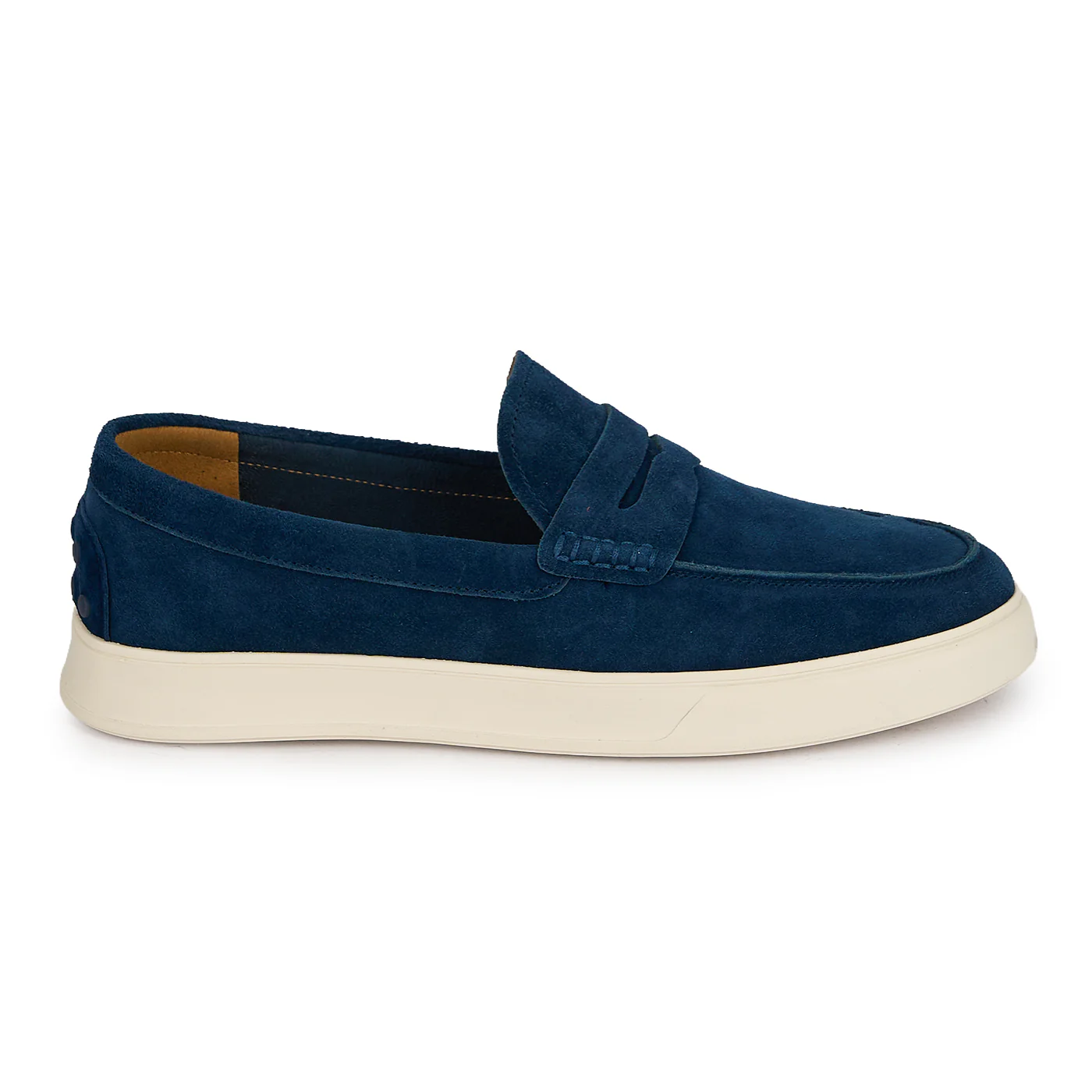 Pantofi barbati din piele naturala bleumarin 20160