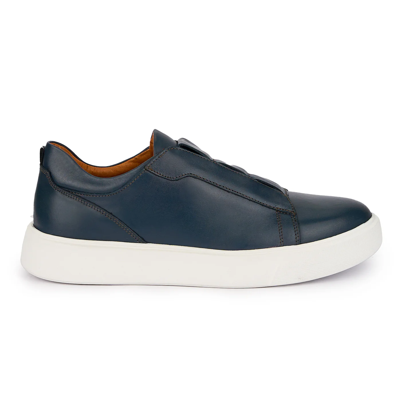Pantofi barbati din piele naturala bleumarin 7727