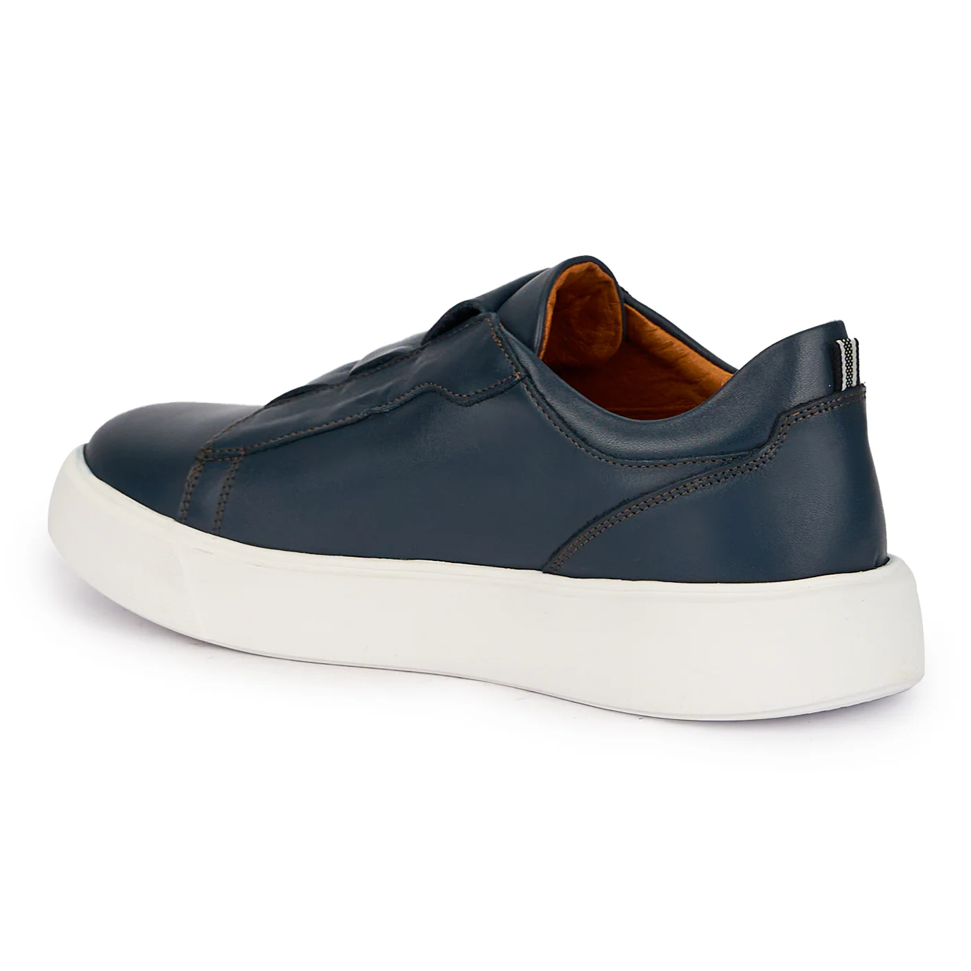Pantofi barbati din piele naturala bleumarin 7727 - Image 2