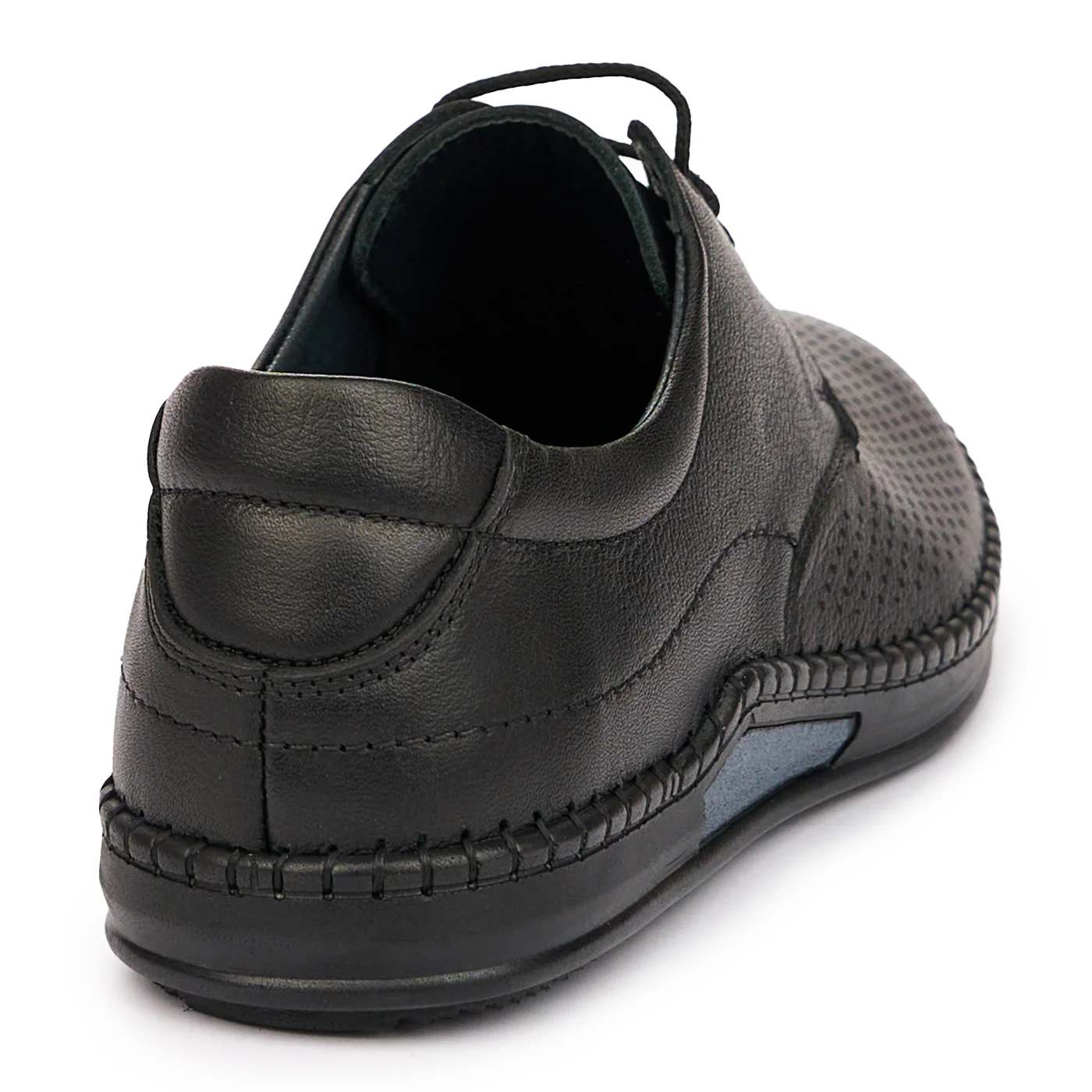 Pantofi Barbati din Piele Naturala Casual Negri 7314 - Image 2