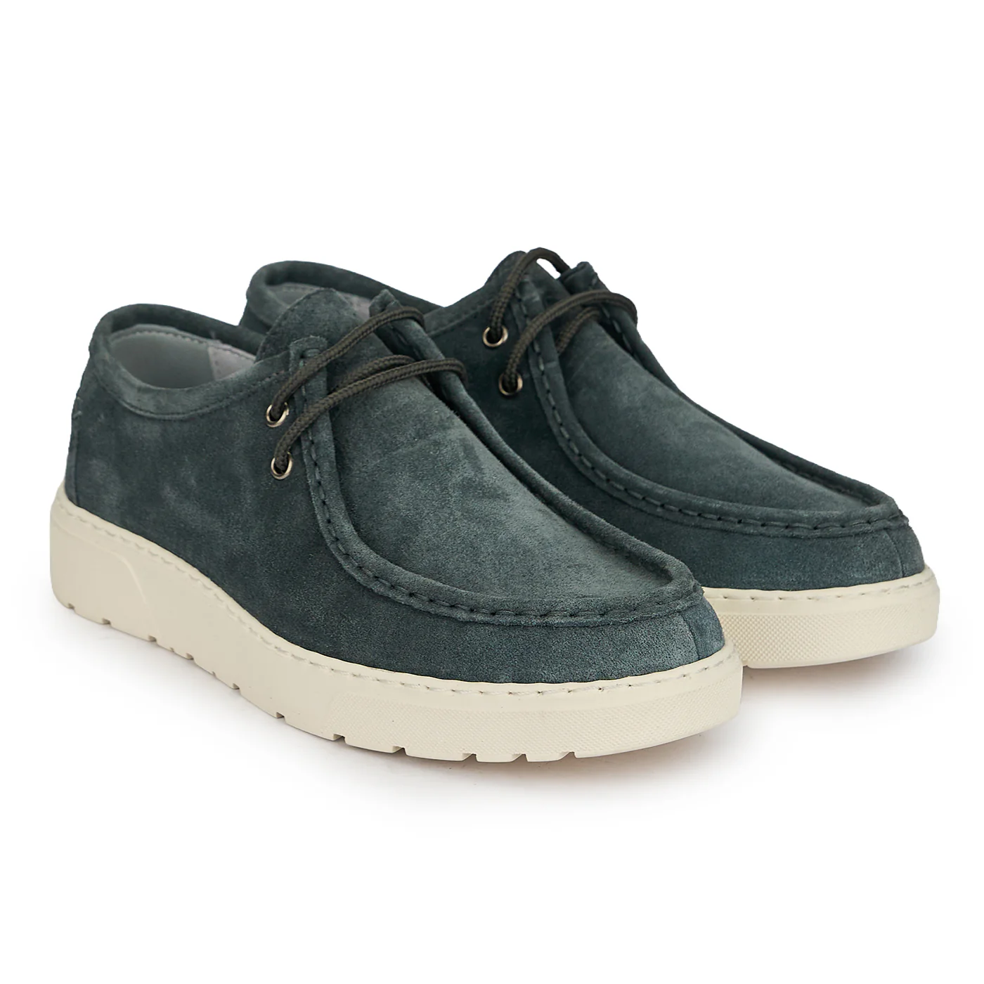 Pantofi barbati din piele naturala gri 20193 - Image 4